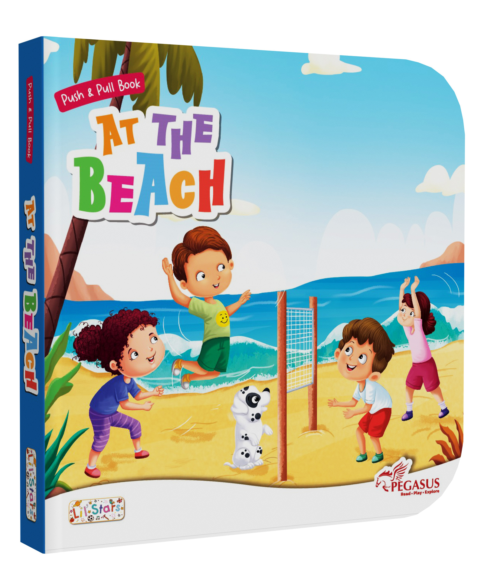 Push & Pull Board Book - At the Beach-image-14