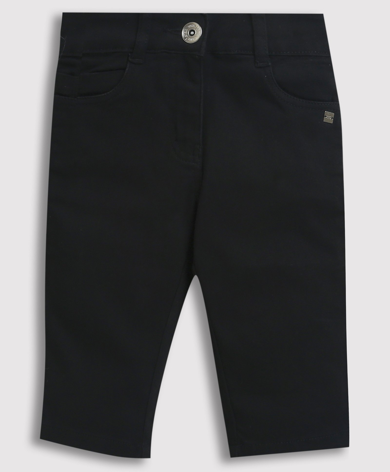 Tiny Girl Solid Denim Paddle Pant - Black-picture-19