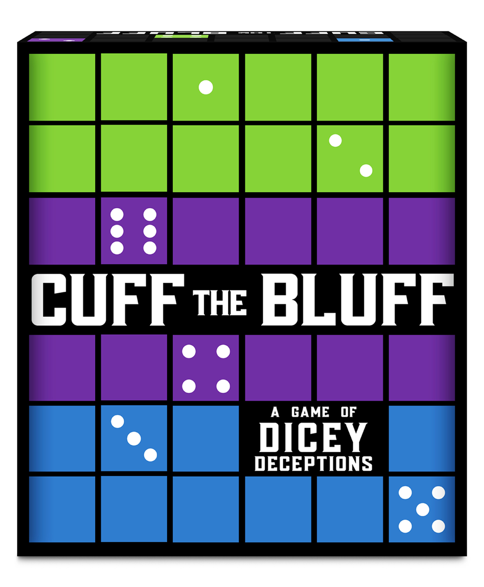 Cuff The Bluff - A Fun Bluffing Dice & Card Game, Family-Friendly Party Game for Kids, Teens & Adults, Gifts Ages 12+, Fast and Easy to Learn