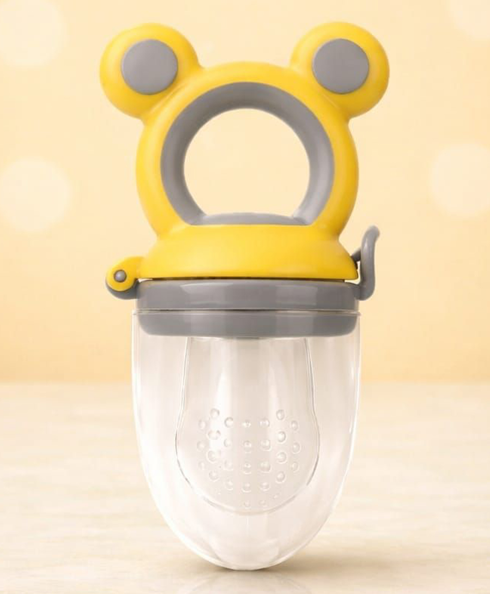 Kritiu Fruit & Food Nibbler Easy Grip - Yellow & Grey-picture-31