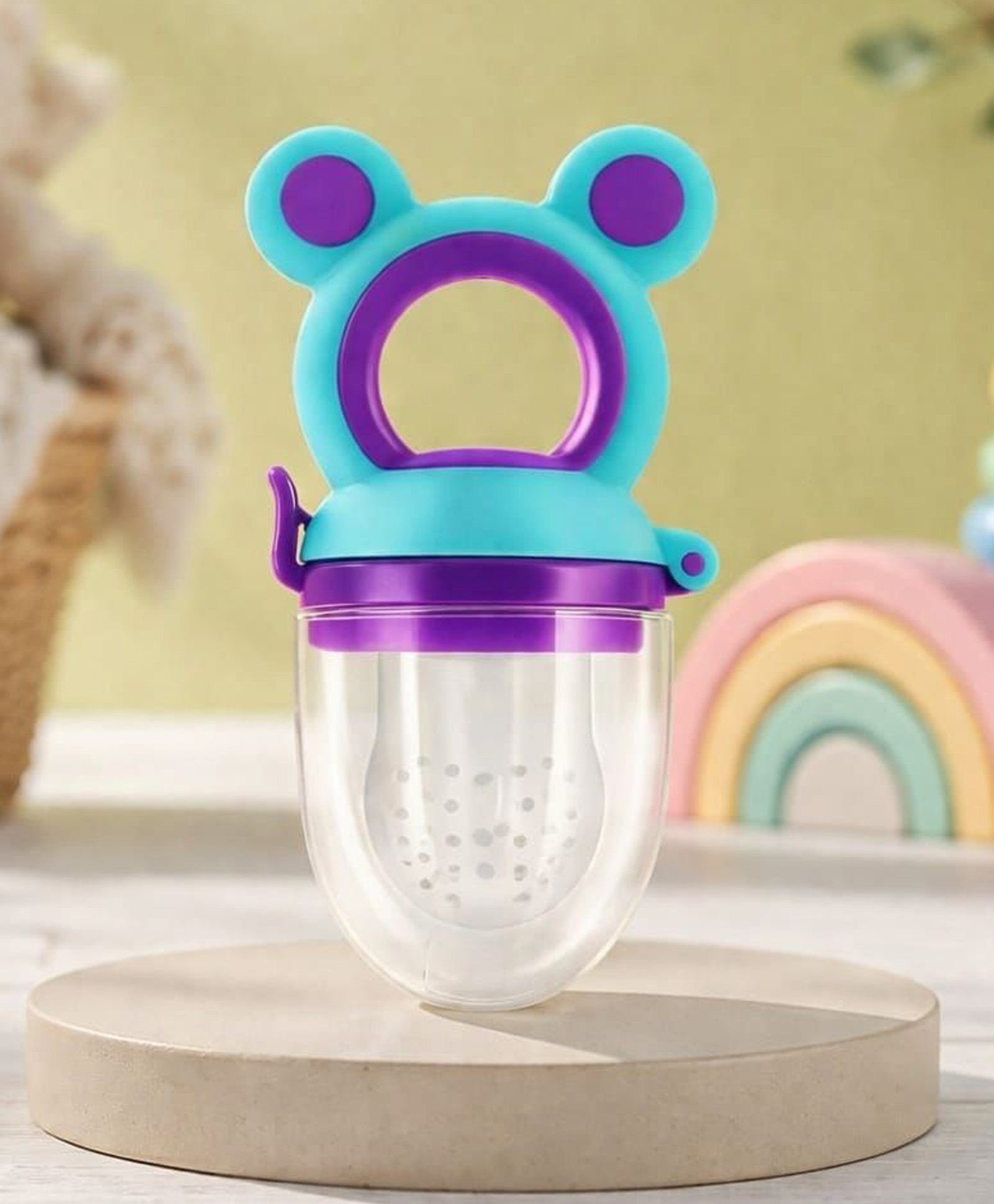 Kritiu Fruit & Food Nibbler Easy Grip - Blue & Purple-image-35