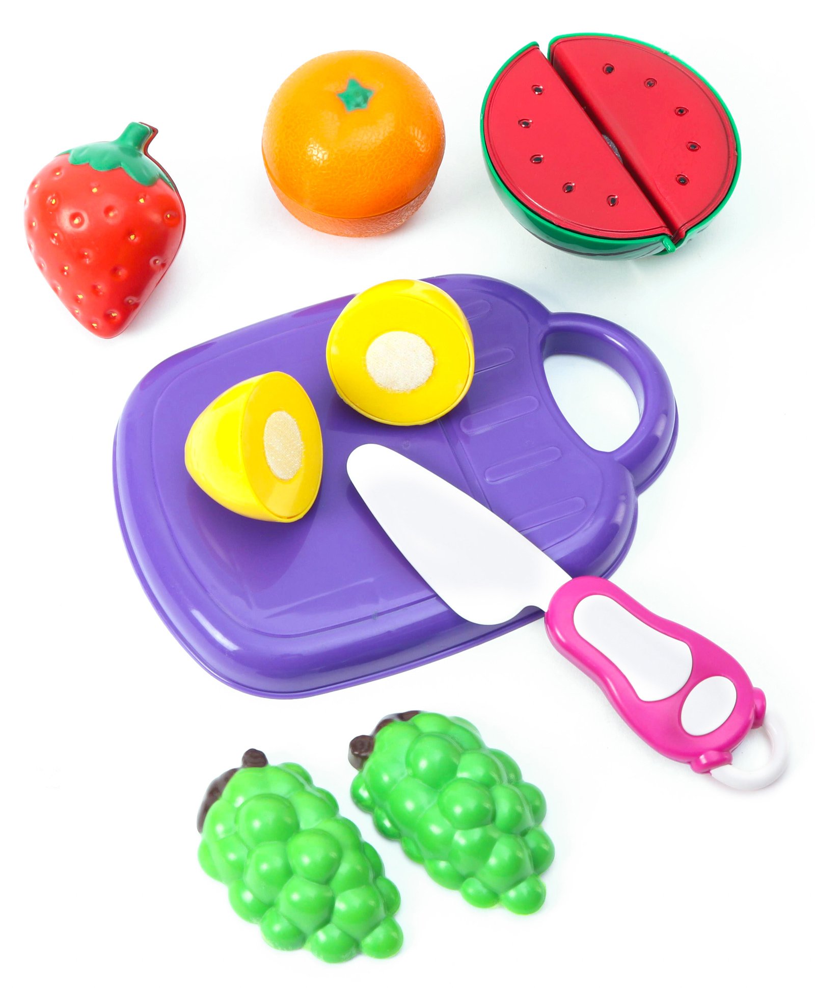 Masha and the Bear Mini Fruit Set 1 Pack of 7 - Muticolor-picture-14
