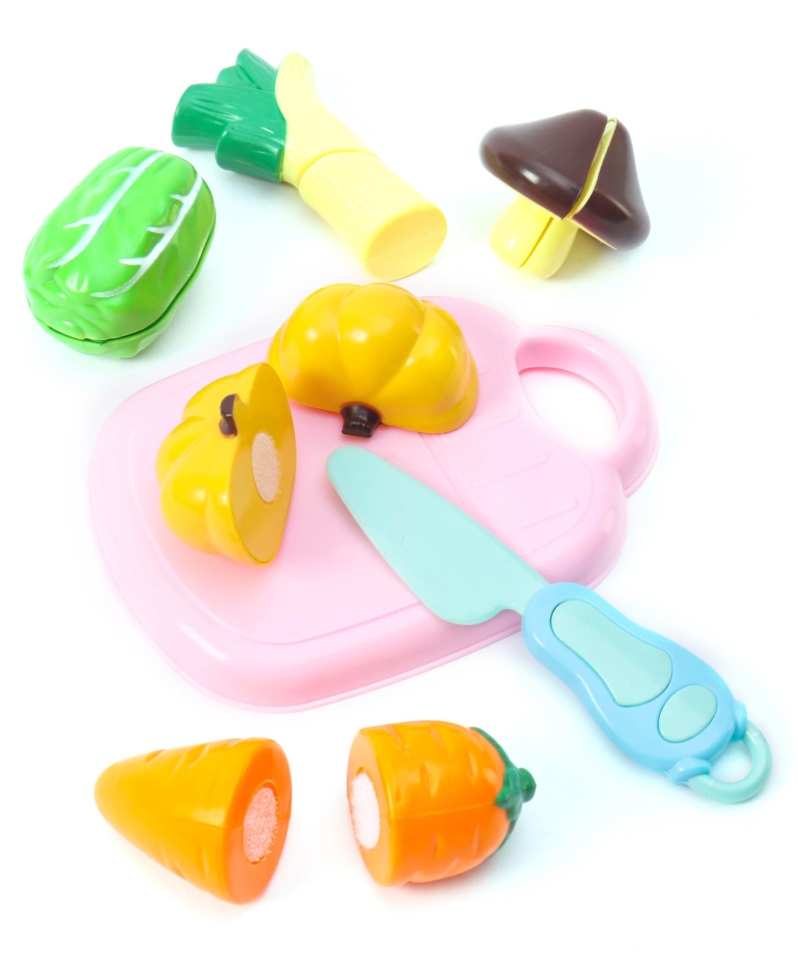 Masha and the Bear Mini Vegetable Set 1 Pack of 7 - Multicolor-picture-14