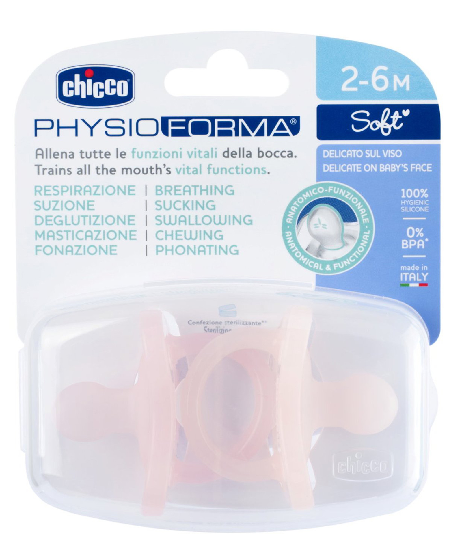 Chicco Physioforma Comfort Soother - Pink-image-19