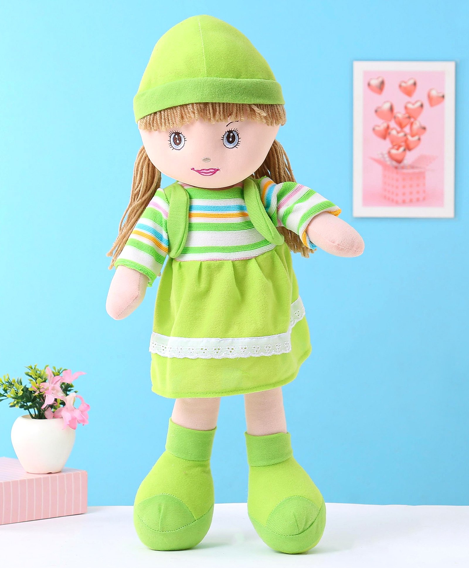 Gurliez Jenny Rag Doll Multicolor - Height 50 cm-image-24