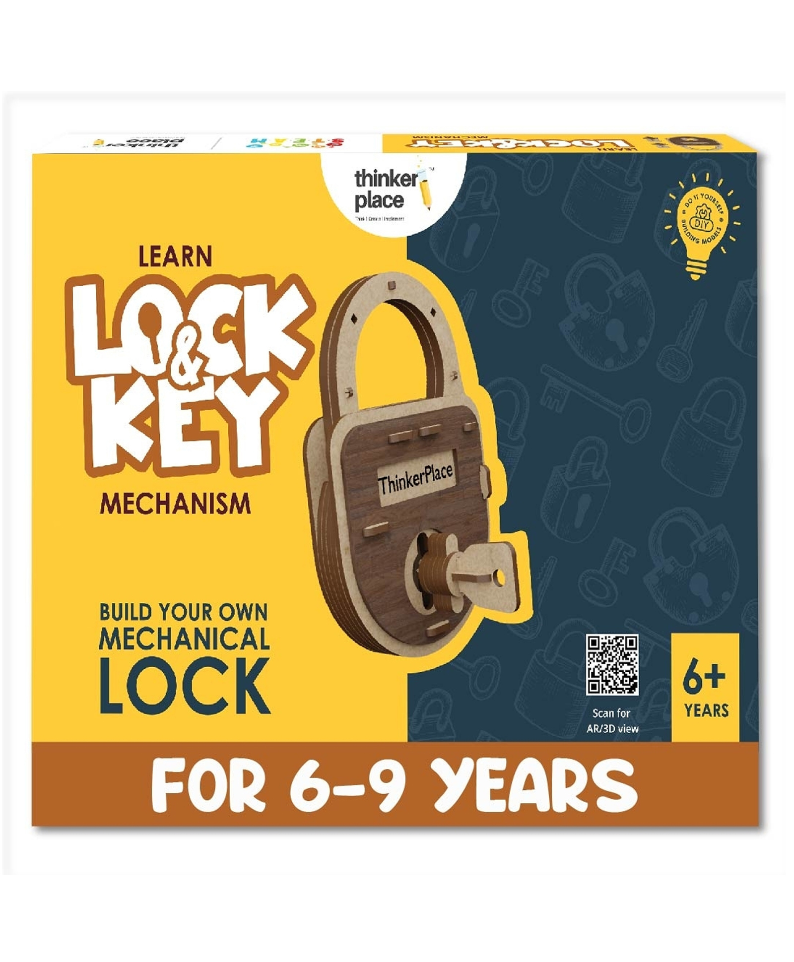 thinker place ThinkerPlace DIY Lock & Key Toy for Kids-picture-41