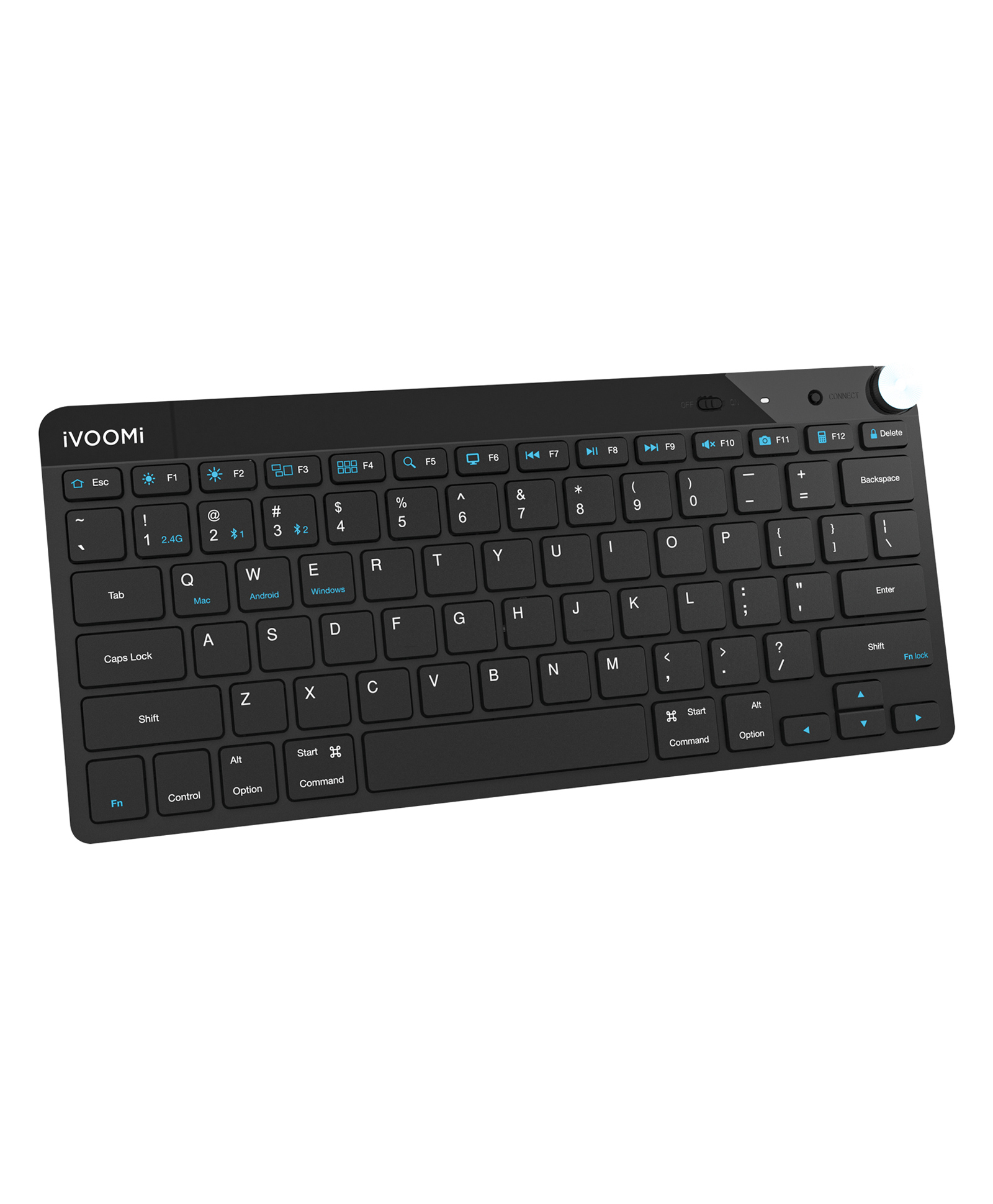 iVoomi Finn Wireless Keyboard Black-picture-24