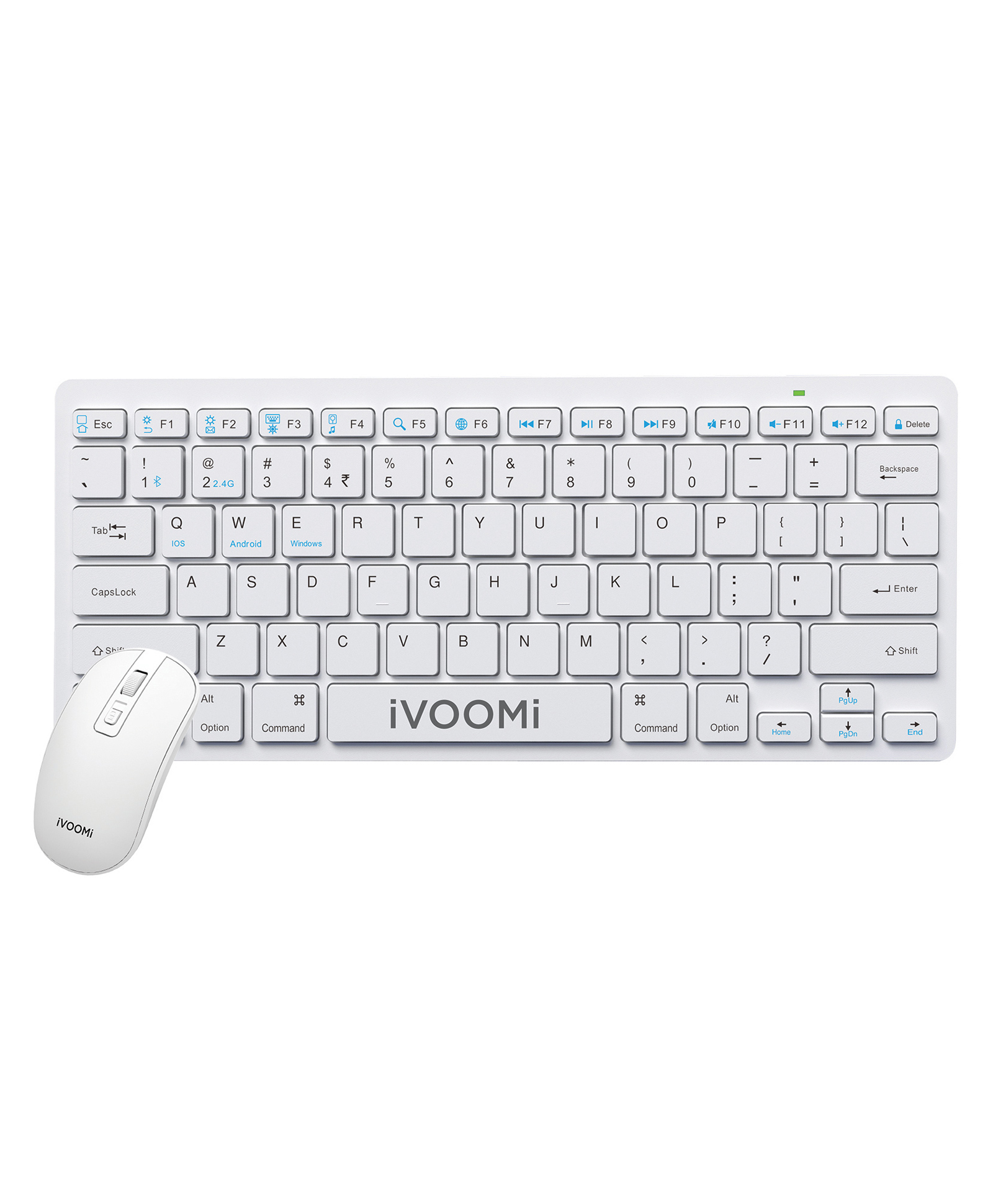 iVoomi Zoox Wireless Keyboard and Mouse Combo White-picture-24