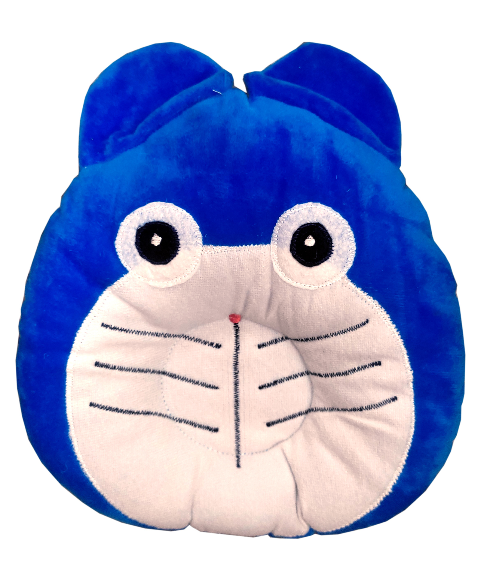 Fantasy India Baby Soft Neck Support Pillow for Head Shaping Shape Supporter Cartoon Shape Pillow - Blue-image-5