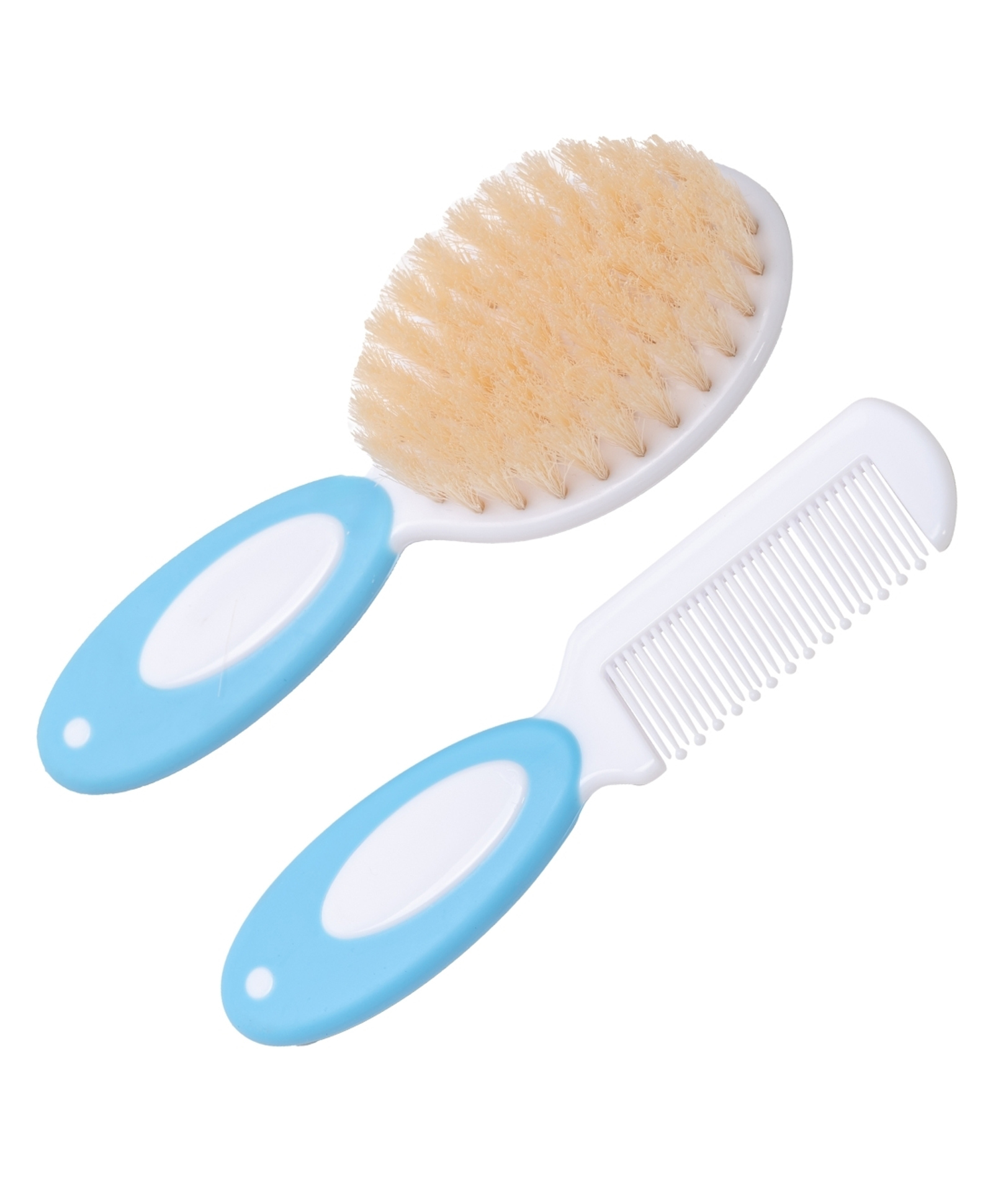 Adore NATURO The Natural Soft Bristle Baby Brush & Comb Set- Blue-image-43