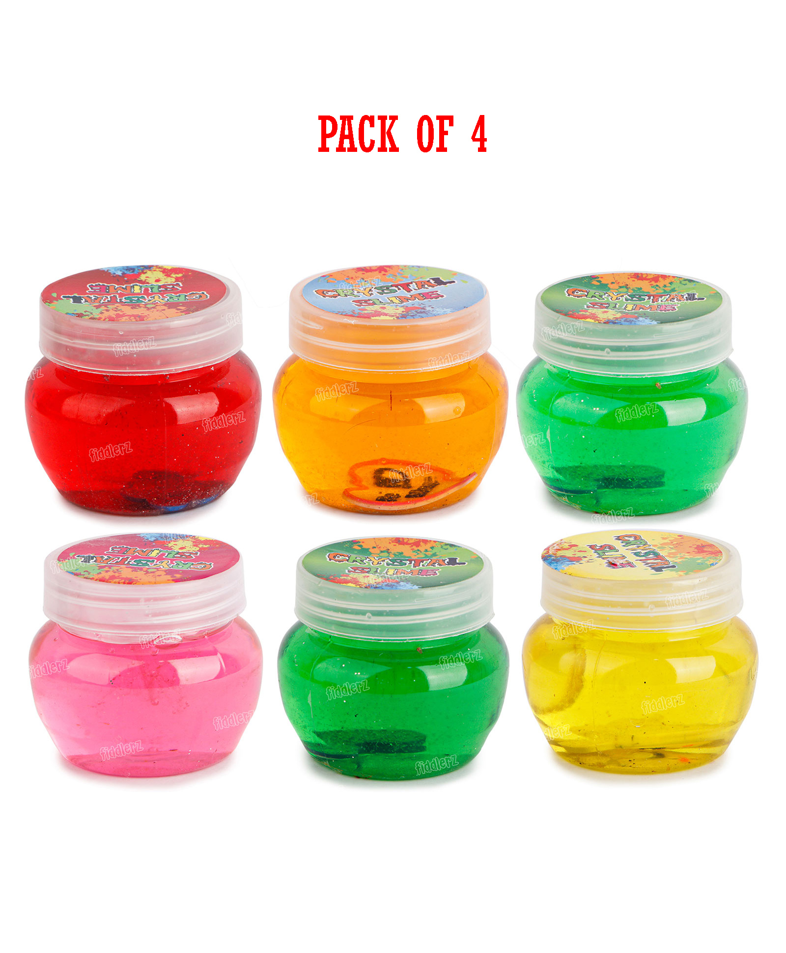 DOMENICO Slime Kit for Girls Boys, Slime Party Favors for Kids, Pretty Stretchy & Non-Sticky Slime Pack, Bottle Slime for Kids Stuffers(Pack 4)-image-30