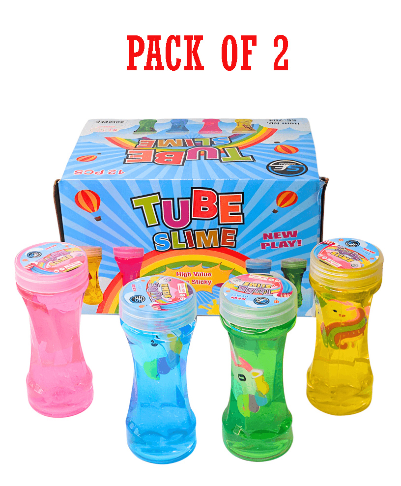 DOMENICO Slime Kit for Girls Boys, Slime Party Favors for Kids, Pretty Stretchy & Non-Sticky Slime Pack, Bottle Slime for Kids Stuffers(Pack 2)-image-29