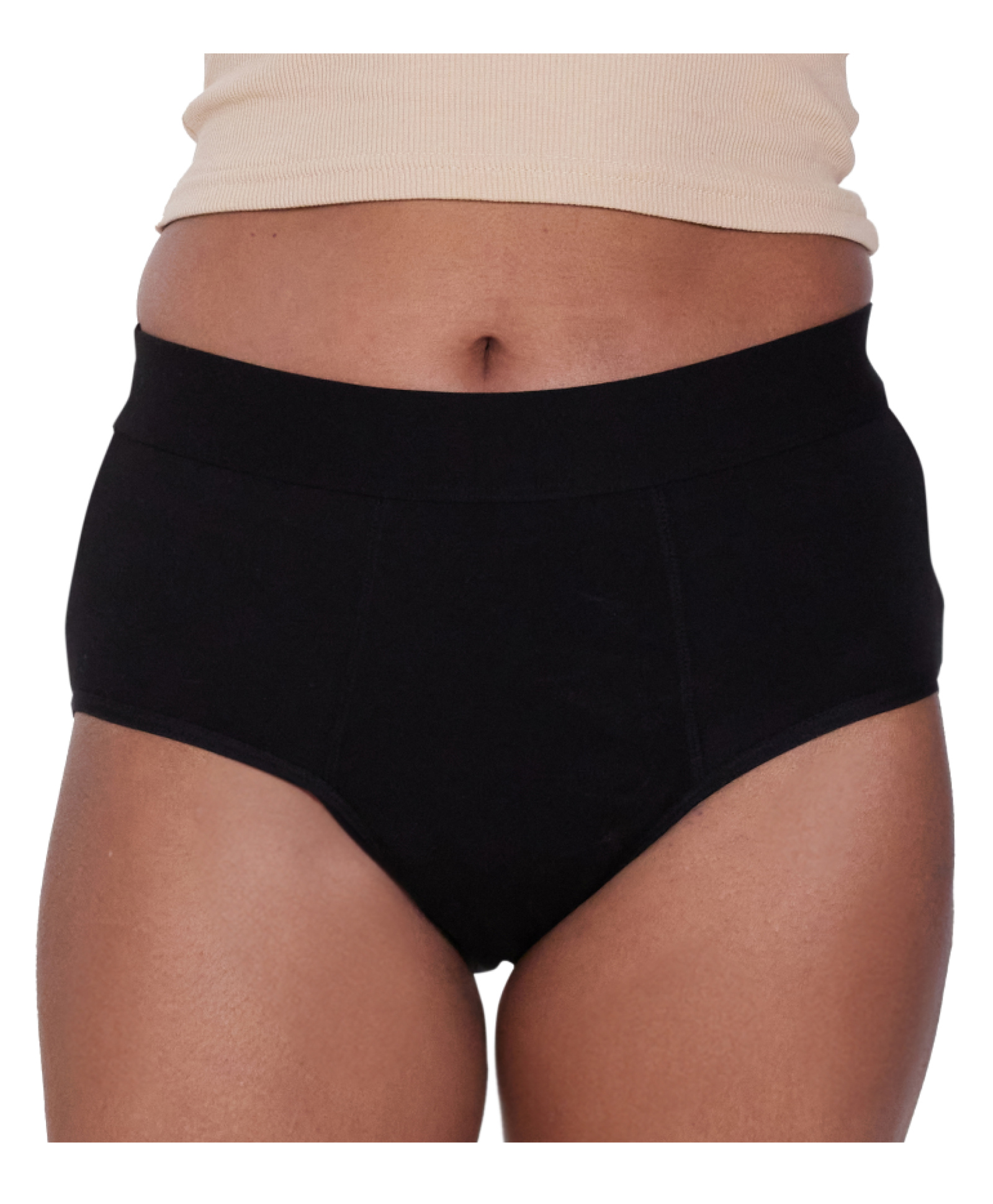 BeMe Hiphugger Solid Reusable Leak-Proof Period Panty - Black-picture-26