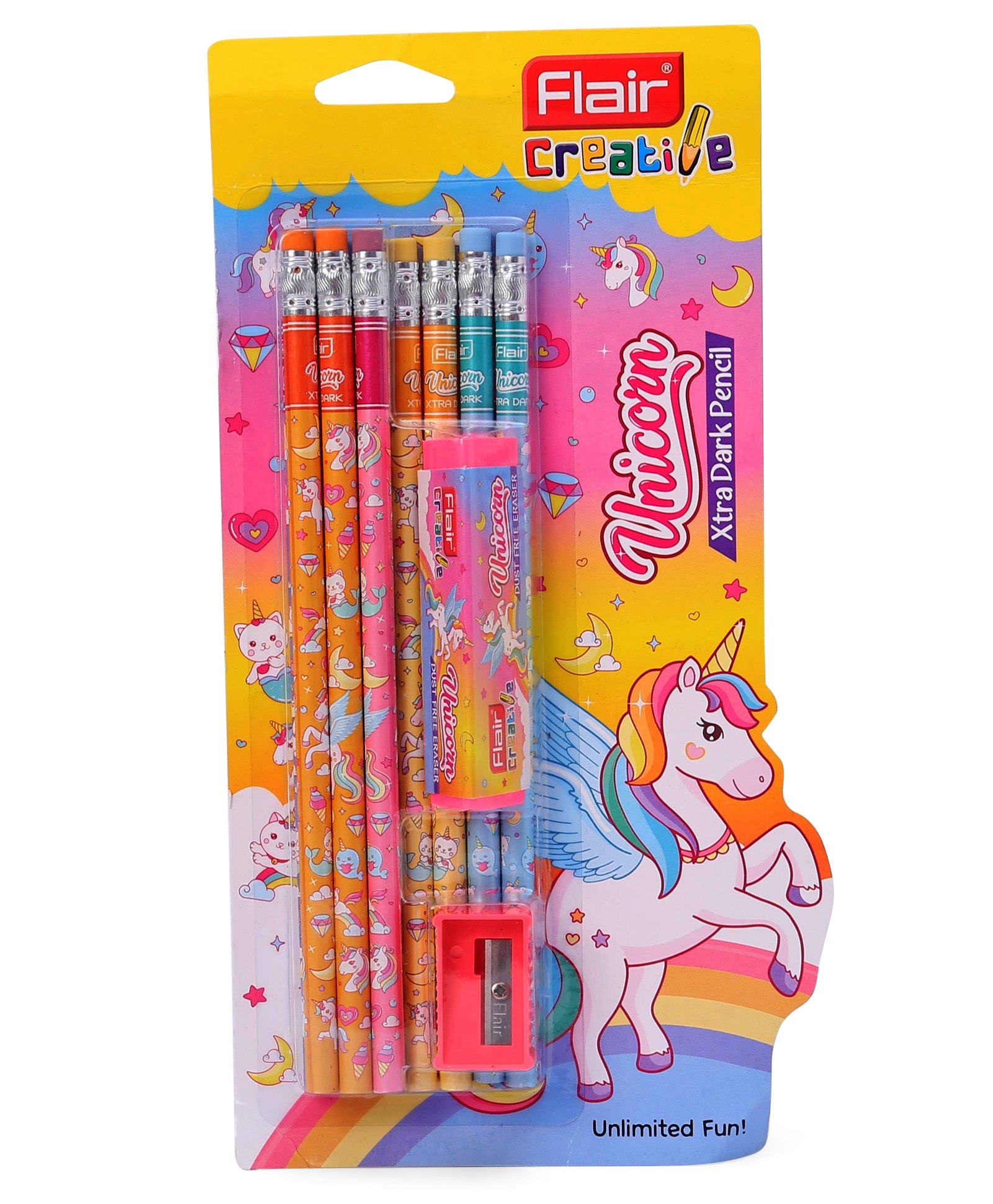 Flair Creative Unicorn Pencil Kit - Multicolor-picture-48