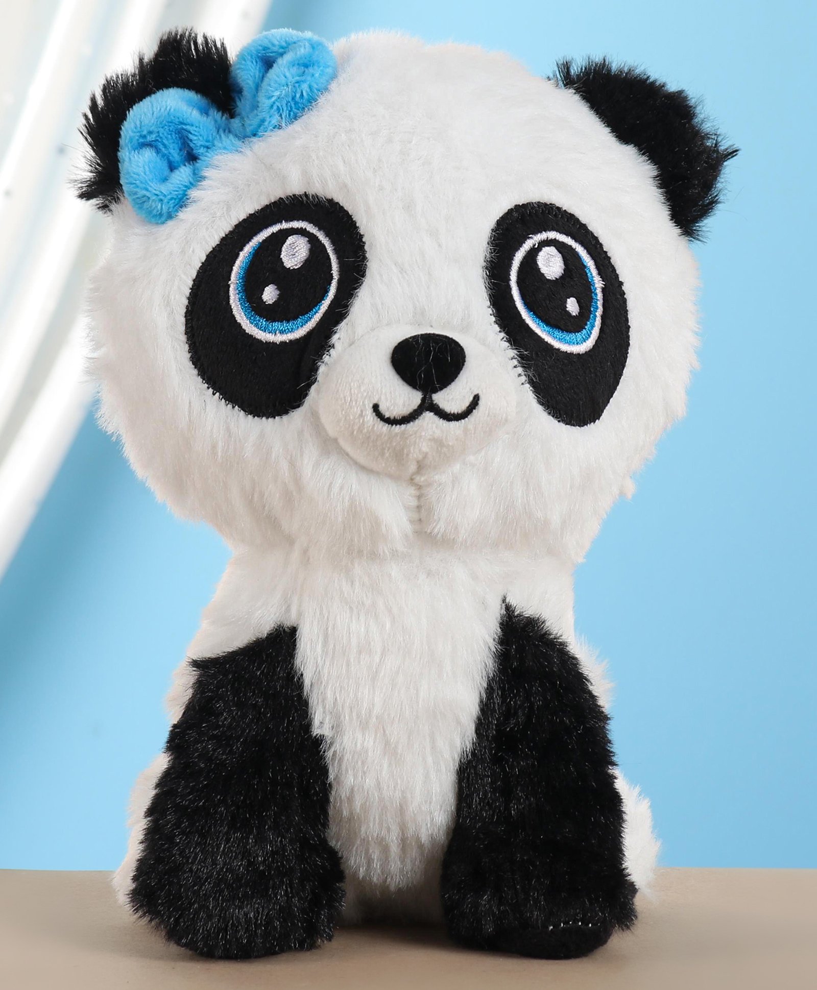 Furry Pals Super Soft Panda Plush Toy Black & White- Height 20 cm-picture-22