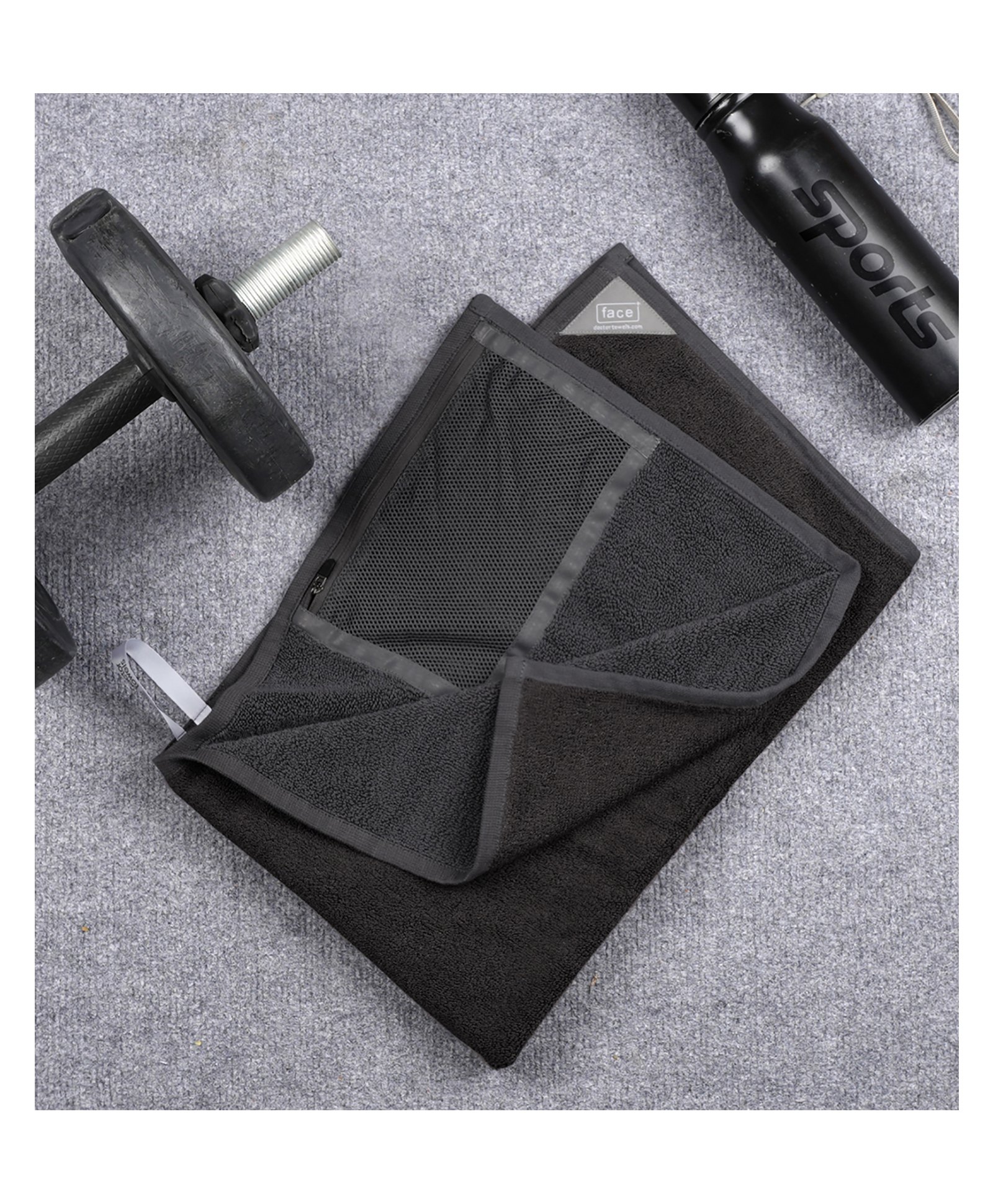 Doctor Towels Banana Cotton Workout Towel - African Mud-picture-15
