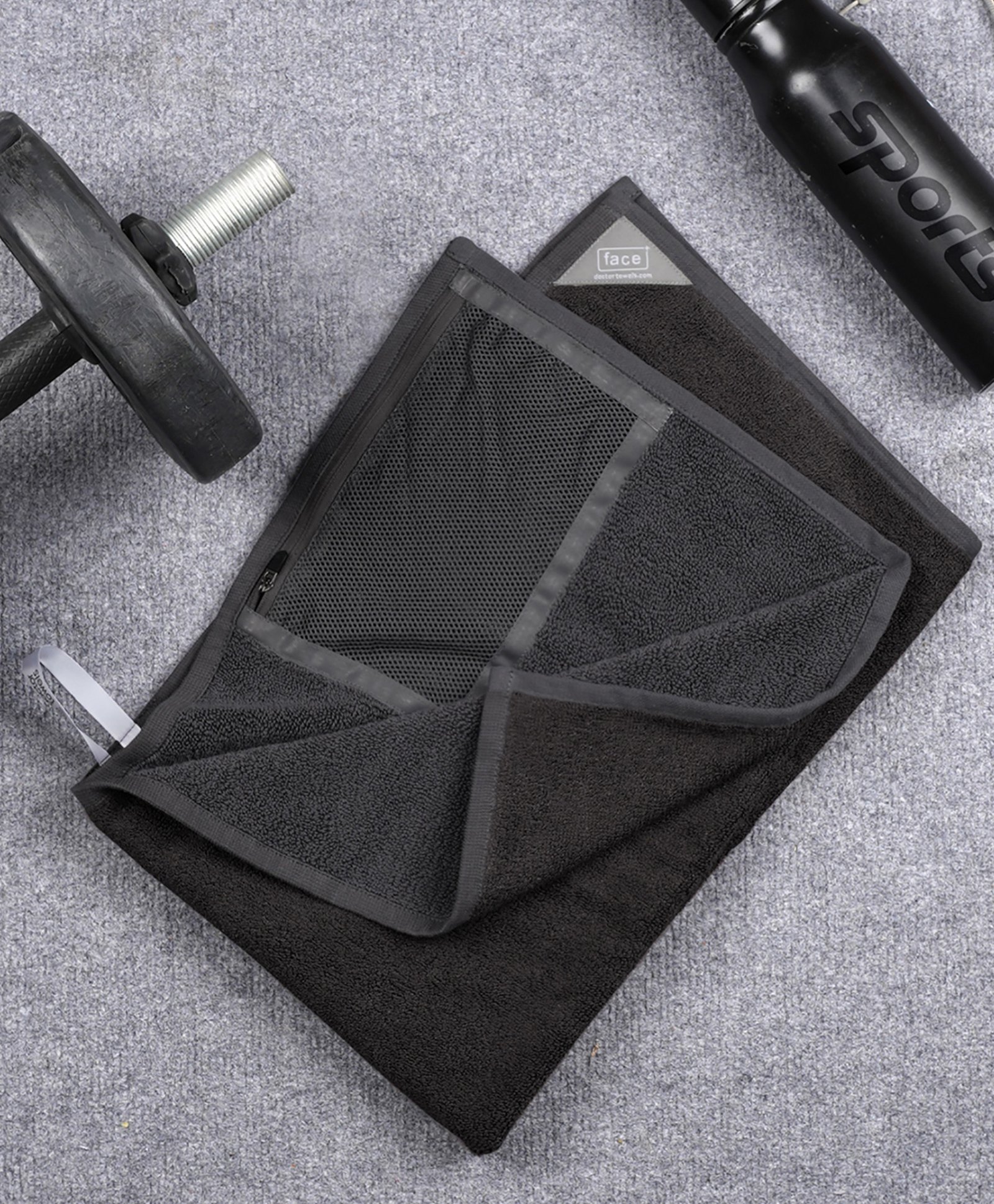 Doctor Towels Banana Cotton Workout Towel - African Mud Anti-picture-2