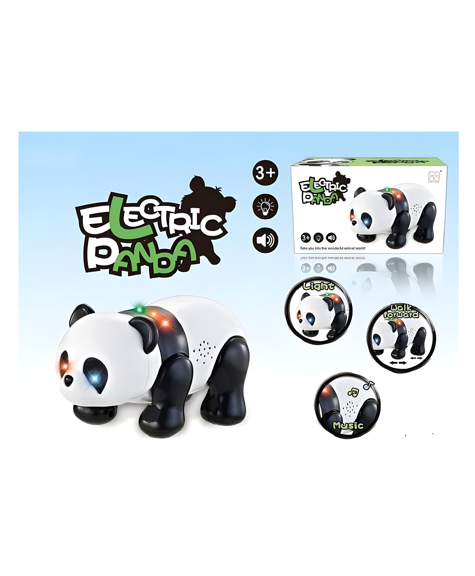YAMAMA Musical Toys Electric Panda Walking Musical Toys For Kids With Lights Sound And Music Toys For Kids  Multicolor-image-39