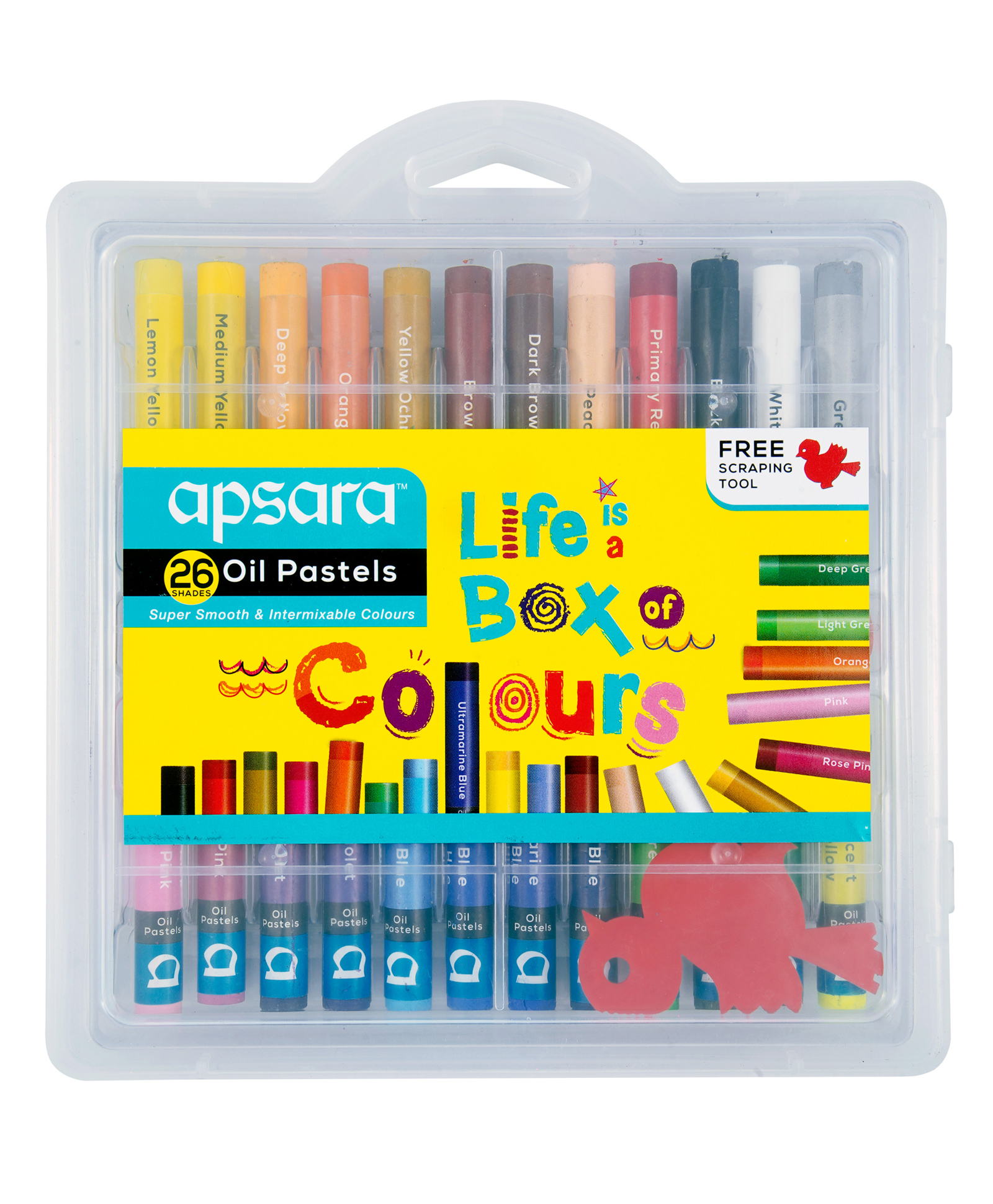 Apsara Oil Pastels - 26 Shades-picture-39