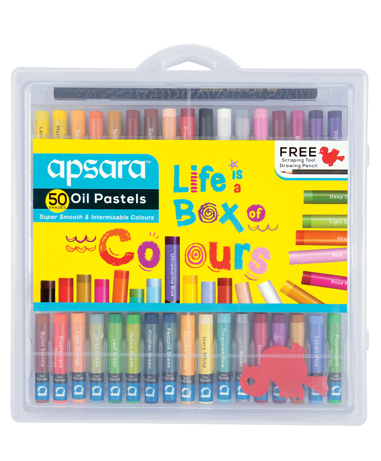 Apsara Oil Pastels - 50 Shades-image-43