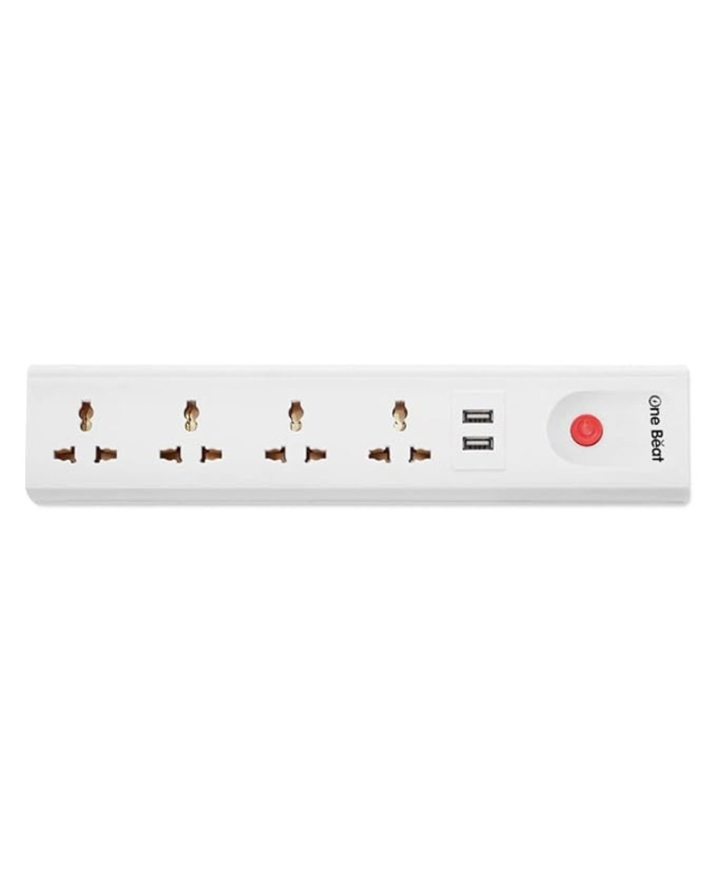 One Beat Spark 4+  4 Socket Extension Board(White)-image-31