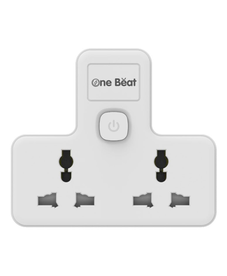 One Beat Mini Wall Socket Extension Board(WHITE)-image-33