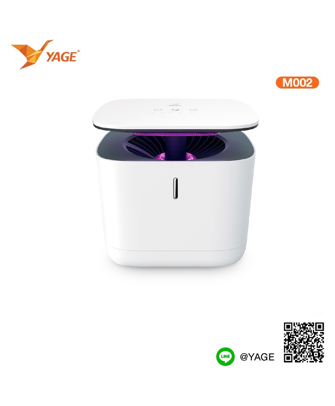 YAGE M002 Mosquito Insect Killer Lamp(White)