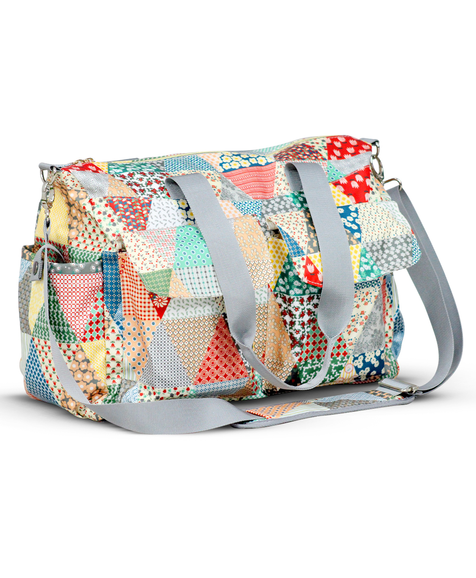 Happy Bear Diaper Bag, sling Diaper bag for Mothers - Multicolor-picture-20