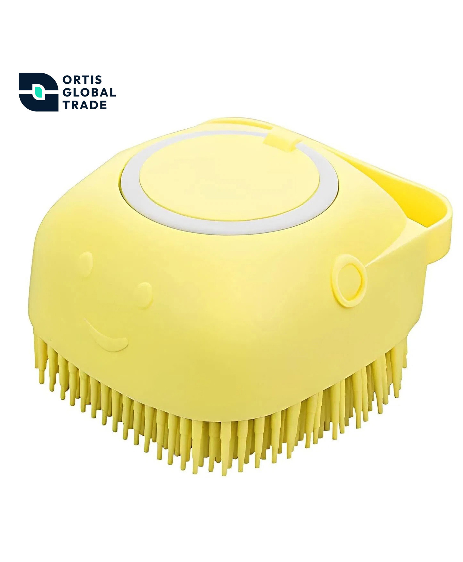 Ortis Silicone Massage Bath Brush - Yellow-picture-27