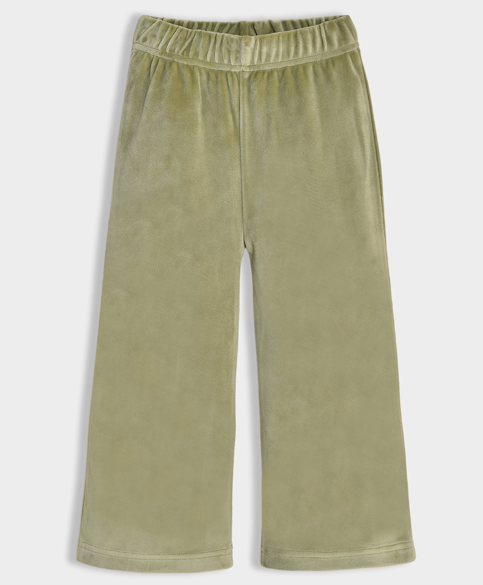 Mi Arcus Solid Flared Leggings - Light Green-picture-36