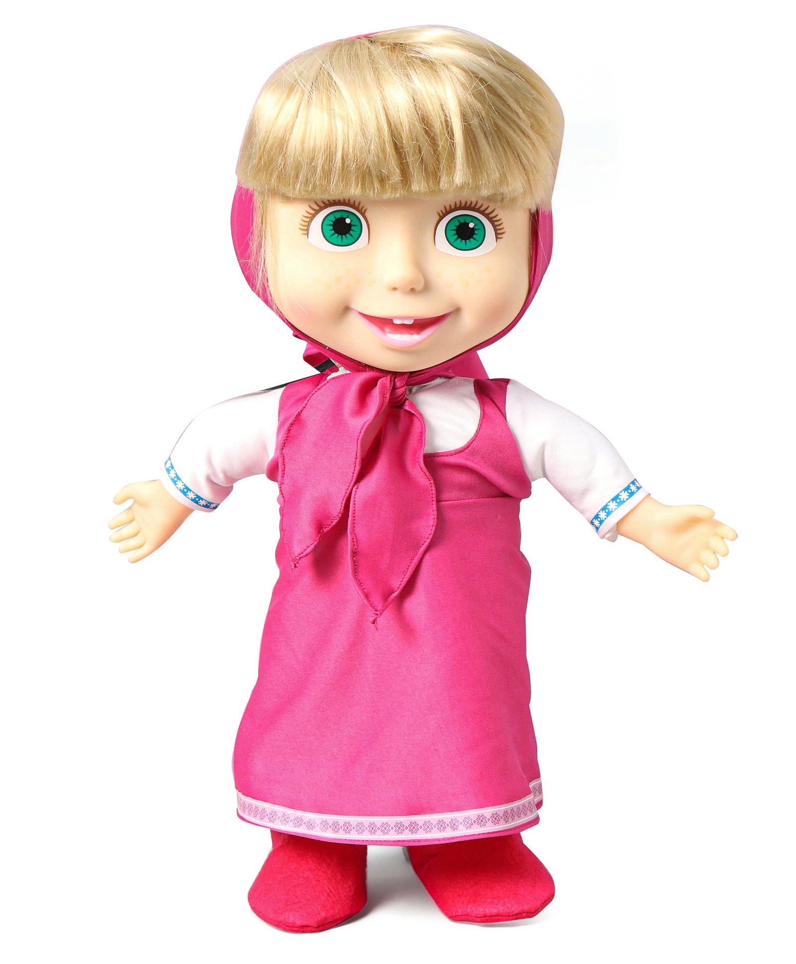 Masha And The Bear Soft Bodied Masha Doll Pink - Height 39 cm-picture-29