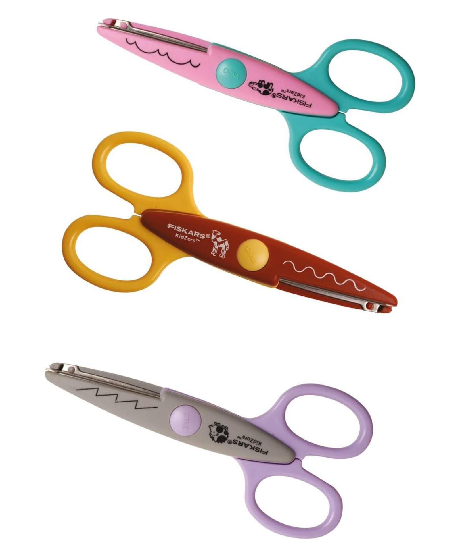 Fiskars Kidzors Zoo Animals x3- Multicolor-picture-17
