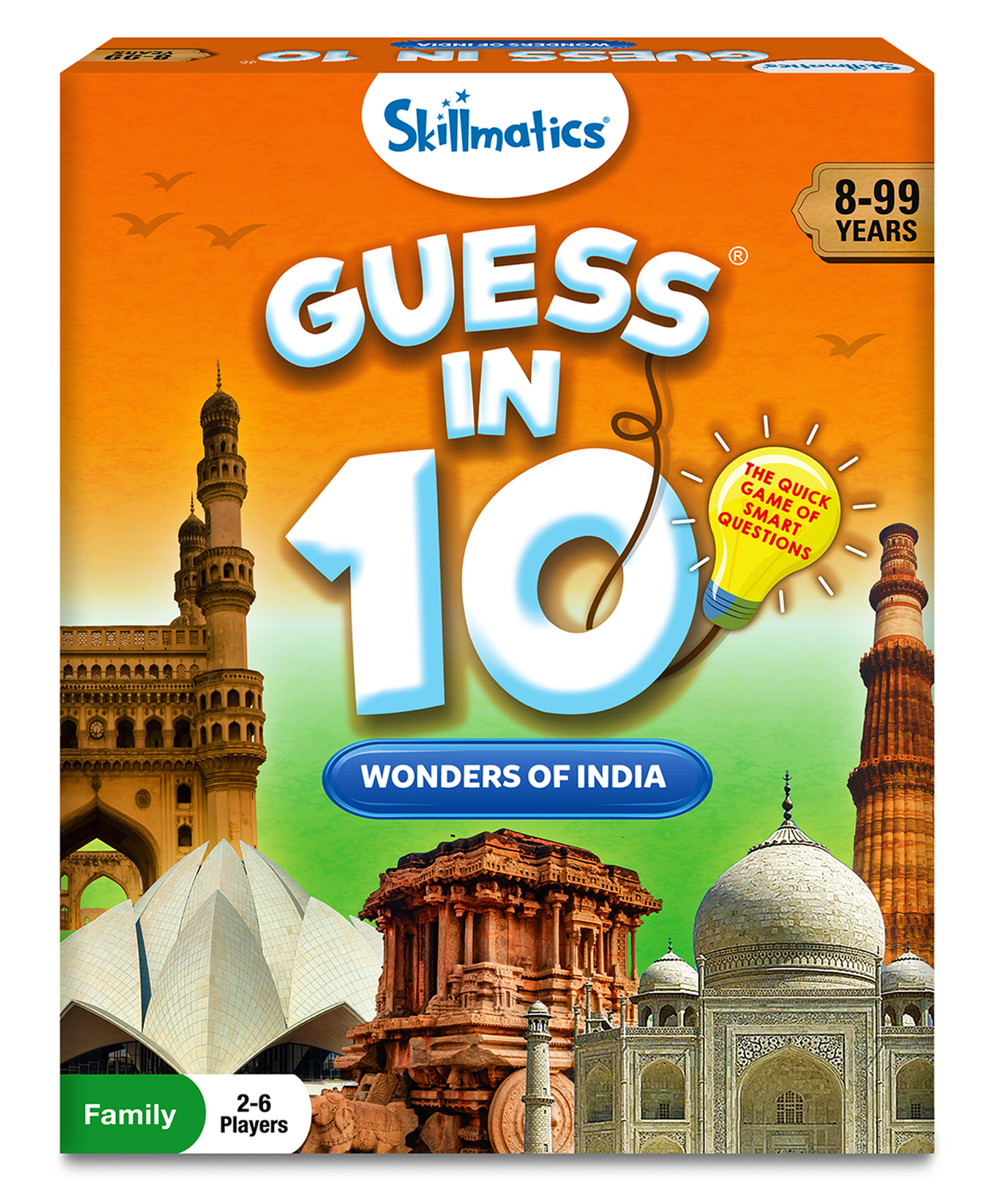 Skillmatics Card Game - Guess in 10 Wonders of India, Perfect for Boys, Girls, Kids, and Families Who Love, Educational Games, Board Games, Gifts for Ages 8, 9, 10 and Up-picture-28