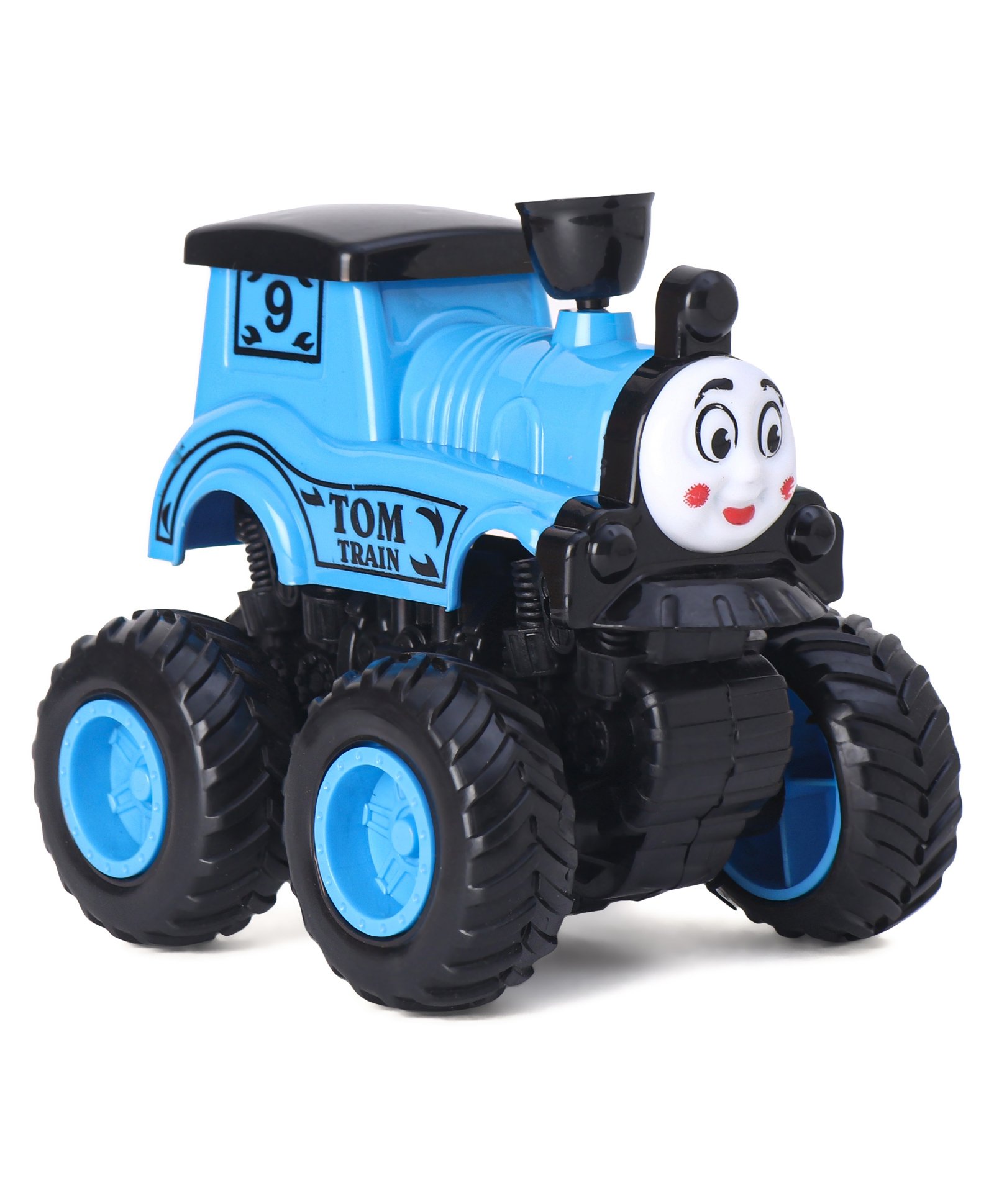 Monsto Friction Tom Train Toy - Blue-picture-22