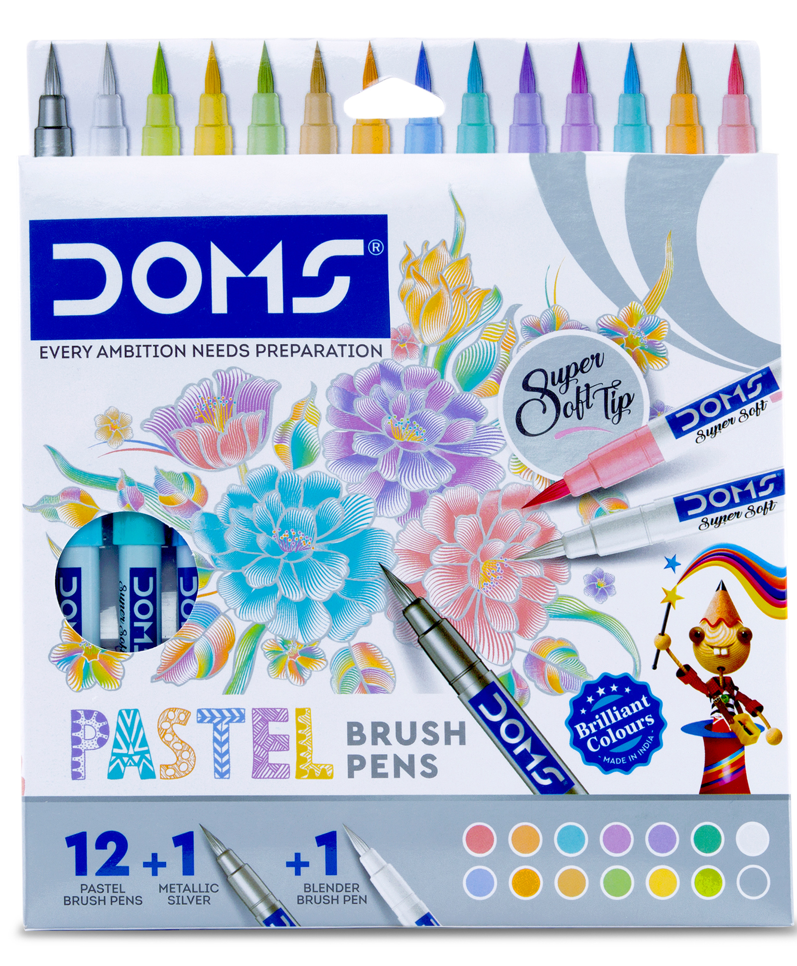 Doms Pastel Brush Pen - Pack of 14-picture-9