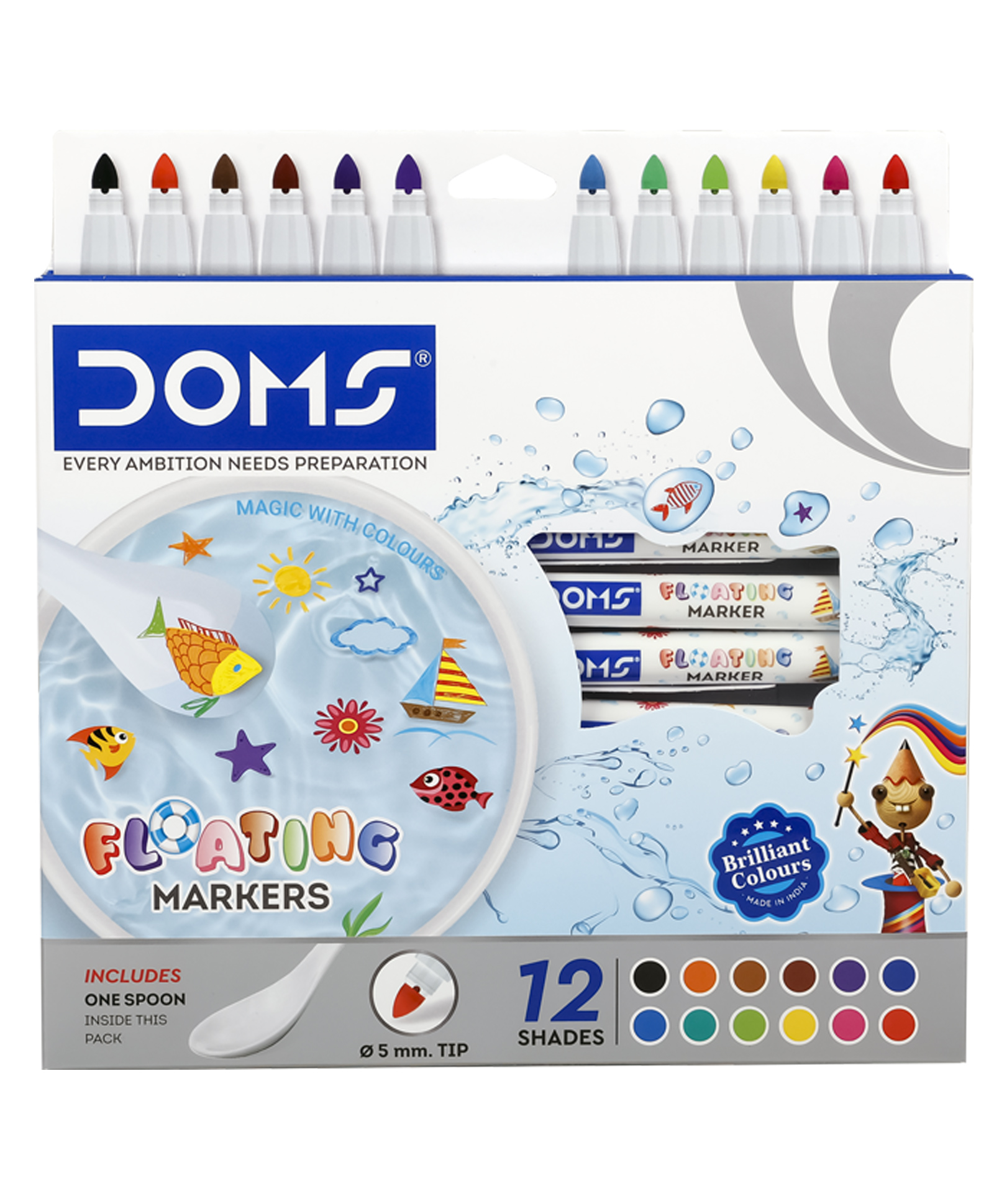 Doms Floating Markers With a Spoon - 12 Shades-picture-19