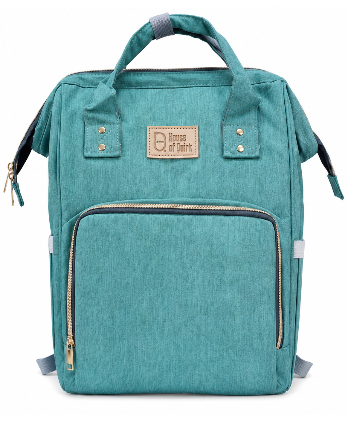 House of Quirk Baby Diaper Bag Maternity Backpack-Green-picture-21