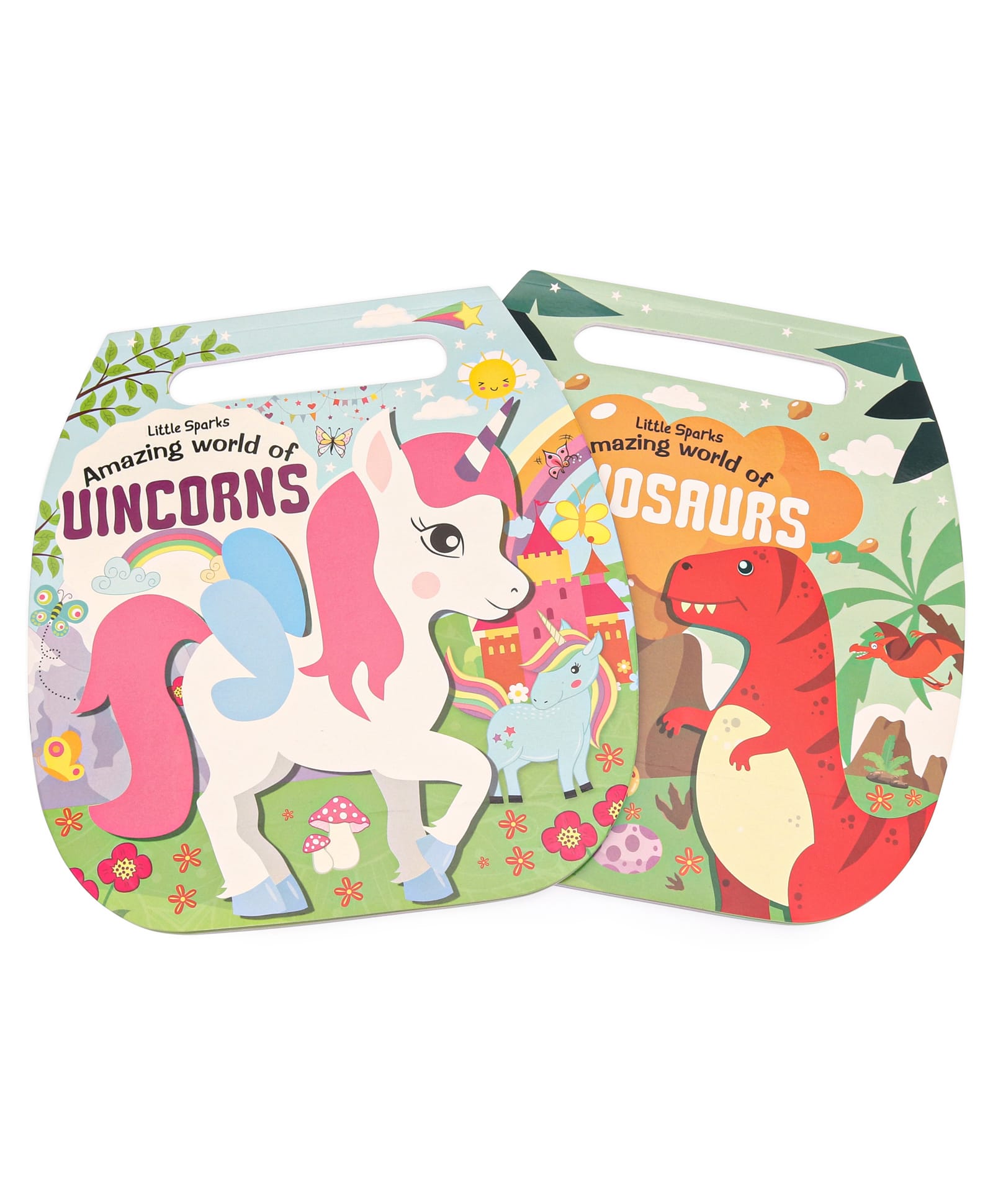 Little Sparks Dino & Unicorn Pack of 2 Activity Pads - English-image-26