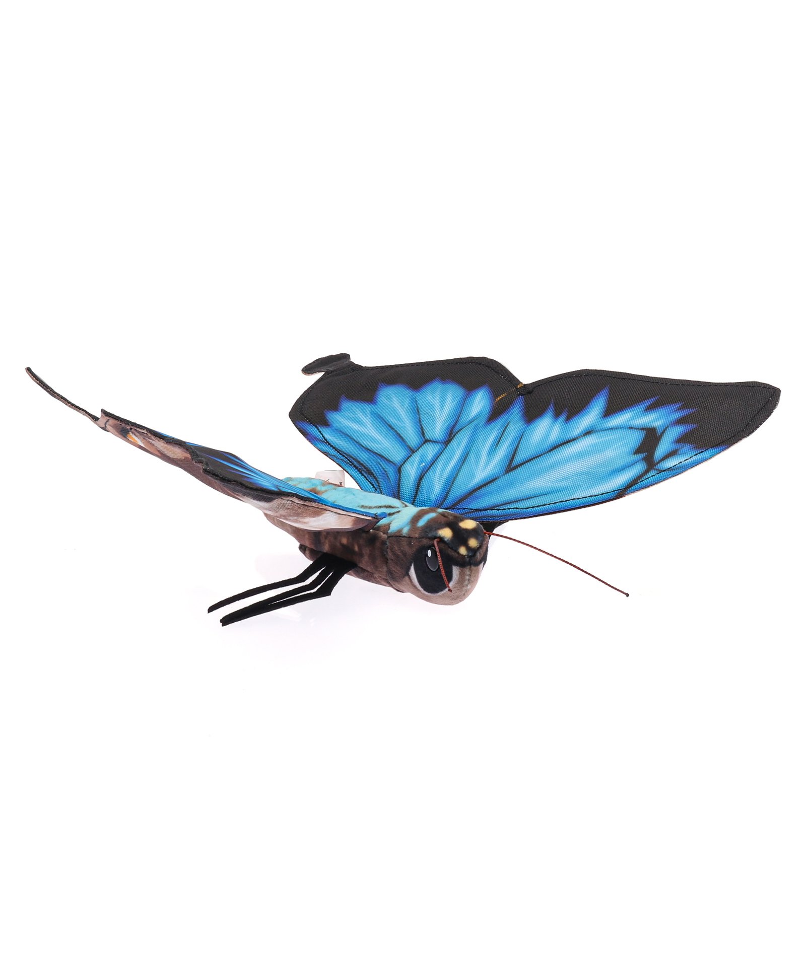 Wild Republic Ulysses Butterfly Soft Toy  Blue - Length 35 cm-image-34