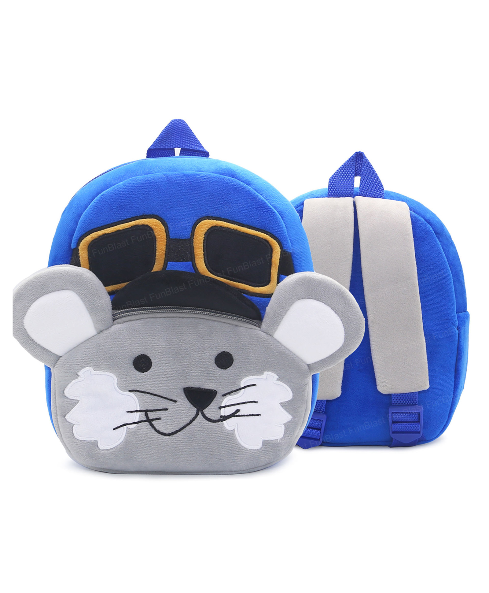 Bunie Cute Mouse Theme Small Backpack for Kids  Multicolor -  6.6 Inches-image-19