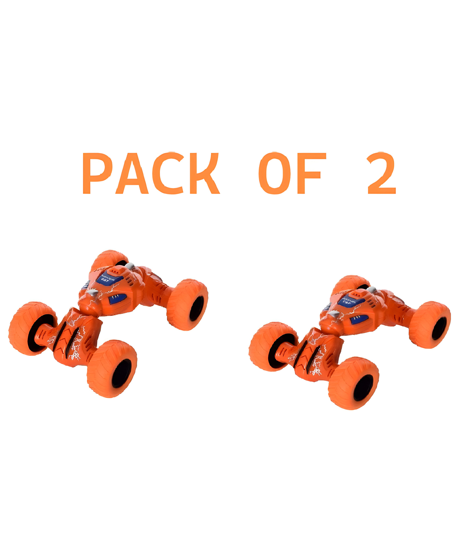 NEGOCIO DTX Telescopic Car Toy Double Sided Pull Stunt Action Car, Speed for Kids- PACK OF 2 - COLOR MAY VARY-image-35