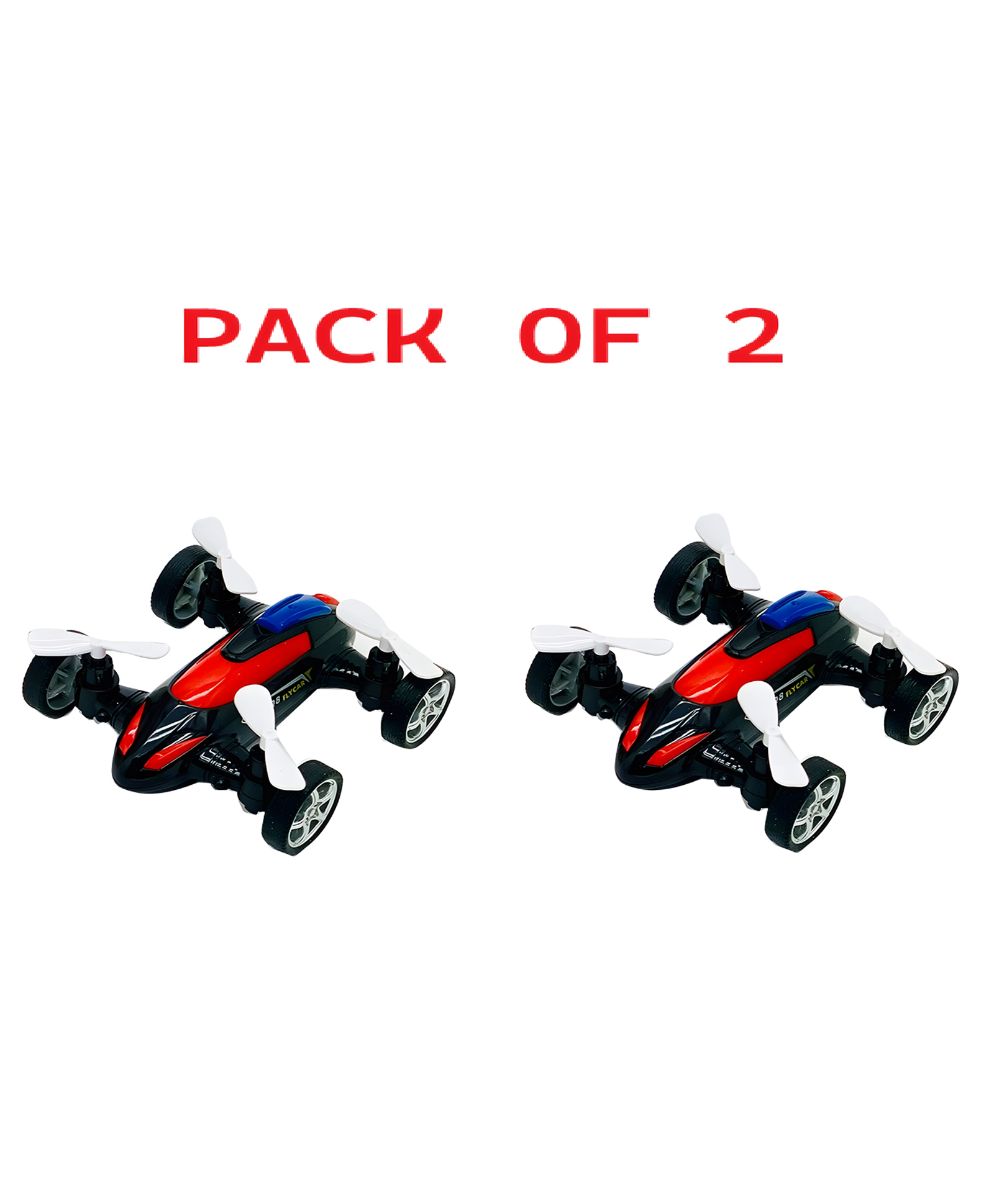 Negocio Drone Flying Car Toy Children Inertia Toy Car Plastic Car Model Toy- Pack of 2- Color May Vary-image-18