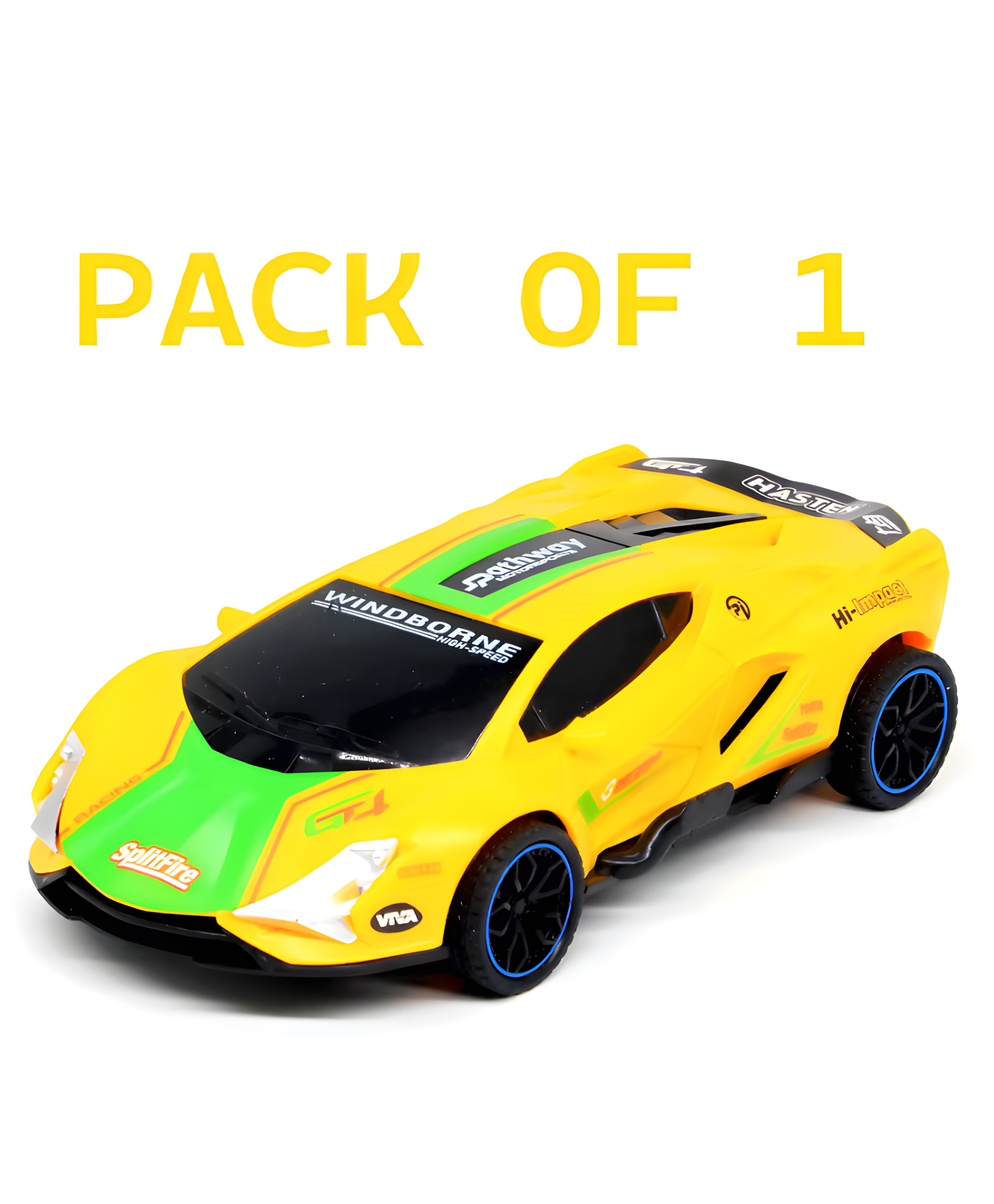 Negocio High Quality Speed Drift Car Stunt Model Toy Vehicle - Pack of 1- Color May Vary-image-1