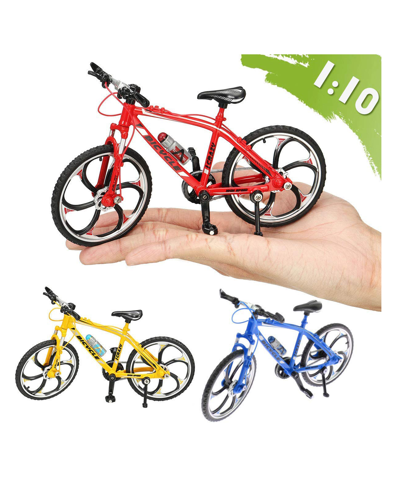 Magicwand 1:10 ScaleDie-Cast Alloy Based All-Terrain Bicyle Fully Working Model for Collectors-image-14