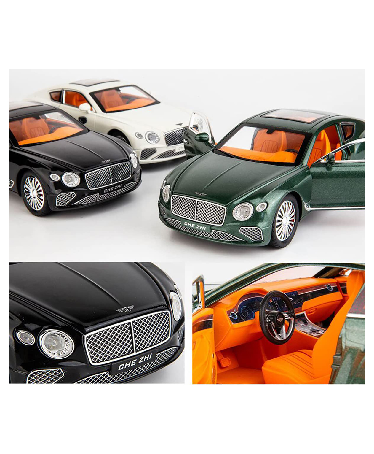 Magicwand 1:22 Scale Die-Cast Metal 2022 Cullinanwith 6 Openable Doors,Pull Back Action, Working Headlights & Tail Lights-picture-37
