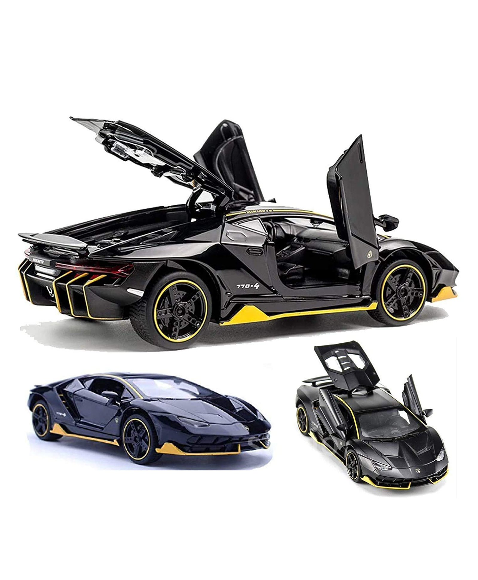 Magicwand 1:24 Scale Die-CastLambbo-Centenario with 4 Openable Doors, Working Headights-picture-29