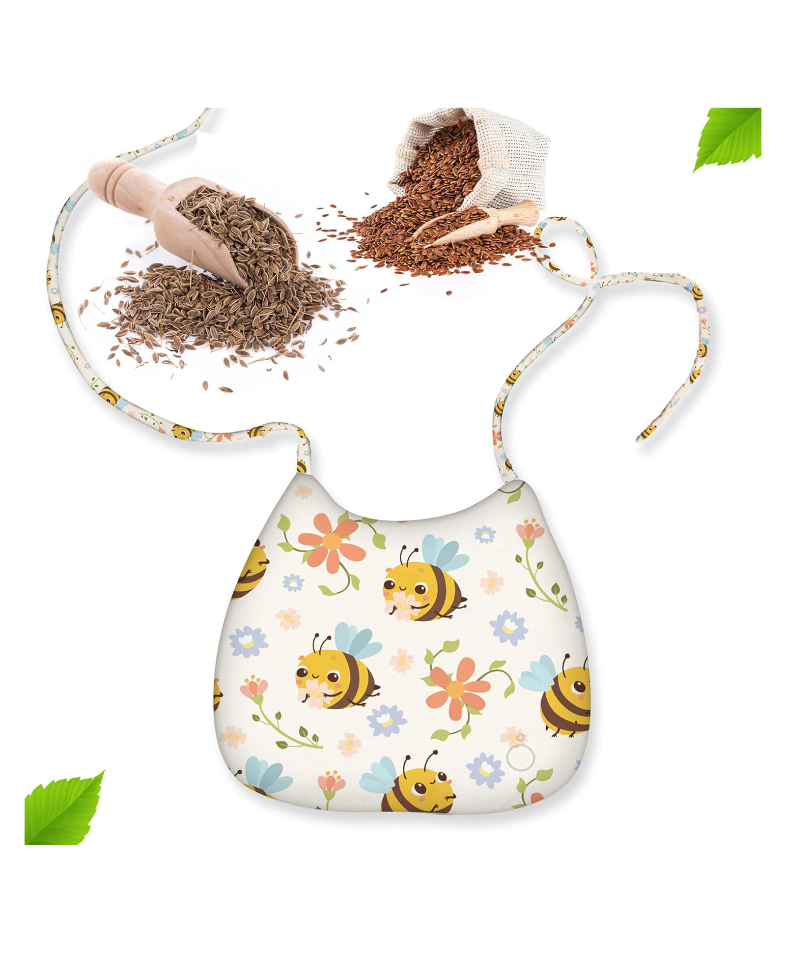 Novo Baby Baby Bib Compress for Cold & Colic Relief  for infant,baby,newborn - Cream-image-38