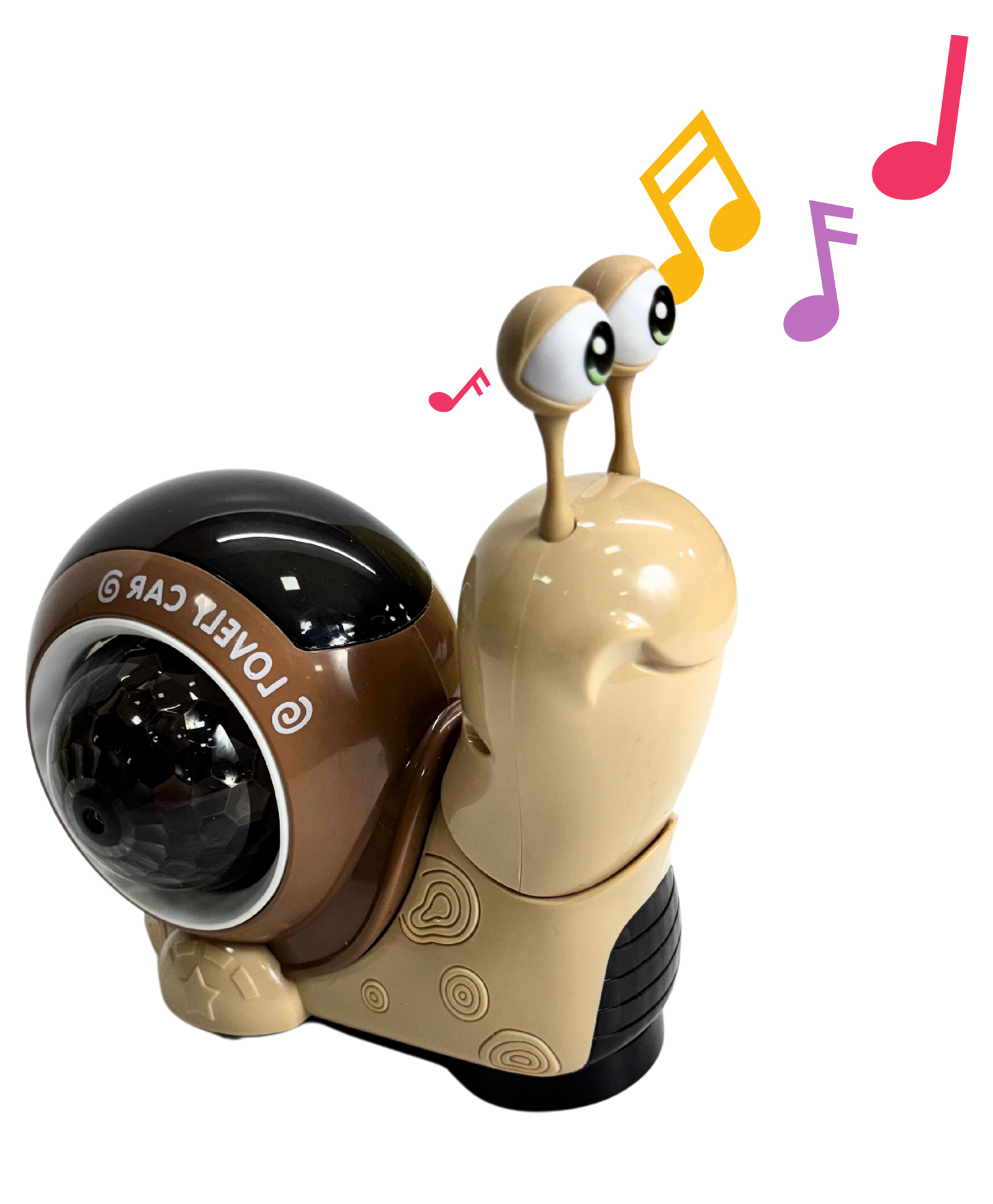 Planet of Toys Snail Baby Toy with Universal Wheels | Lights & Music Educational Toy for Infants & Toddlers | Interactive Moving Head and Sound-picture-35