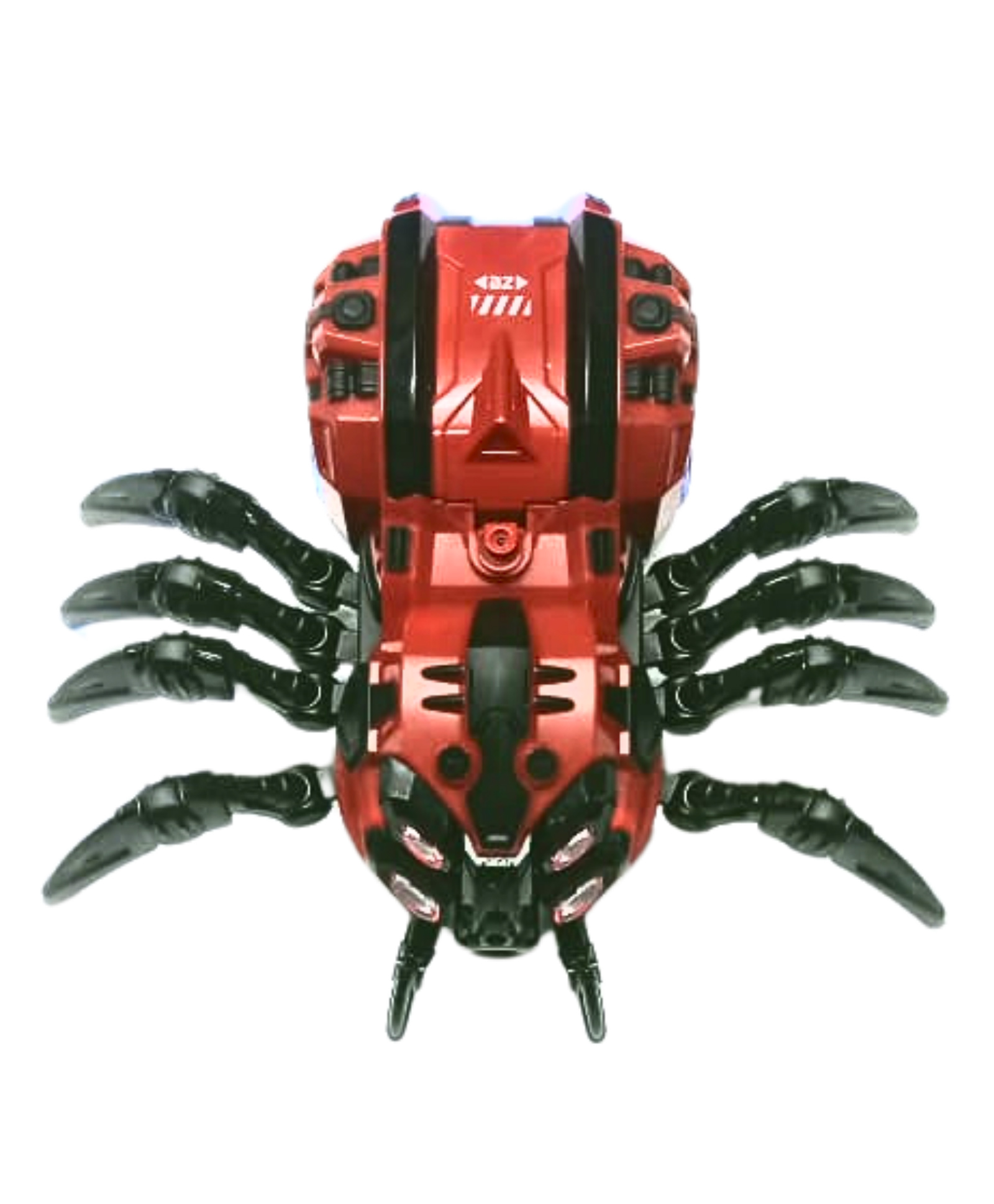 Planet of Toys Mechanical Spider Machine with Lights, Music & 360° Rotating Wheels | Engaging Toy with Realistic Spider Movements & LED Lighting Effects | Interactive Play for Kids | Durable & Safe Design - Red-picture-37