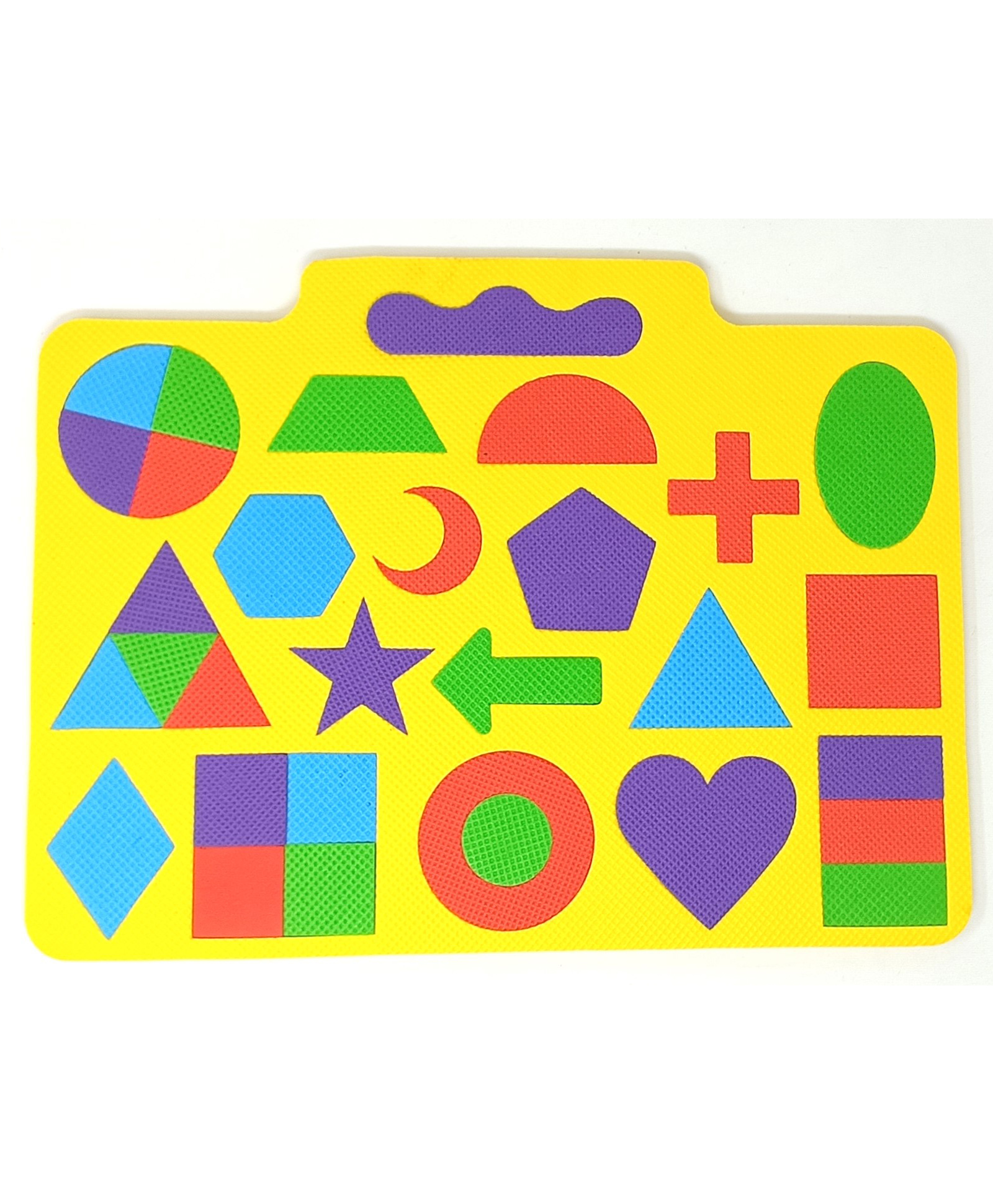 A&A Kreative Box Eva Foam Shapes and Fractions Puzzzle -30 Pcs (Available in Assorted Colours)-picture-18
